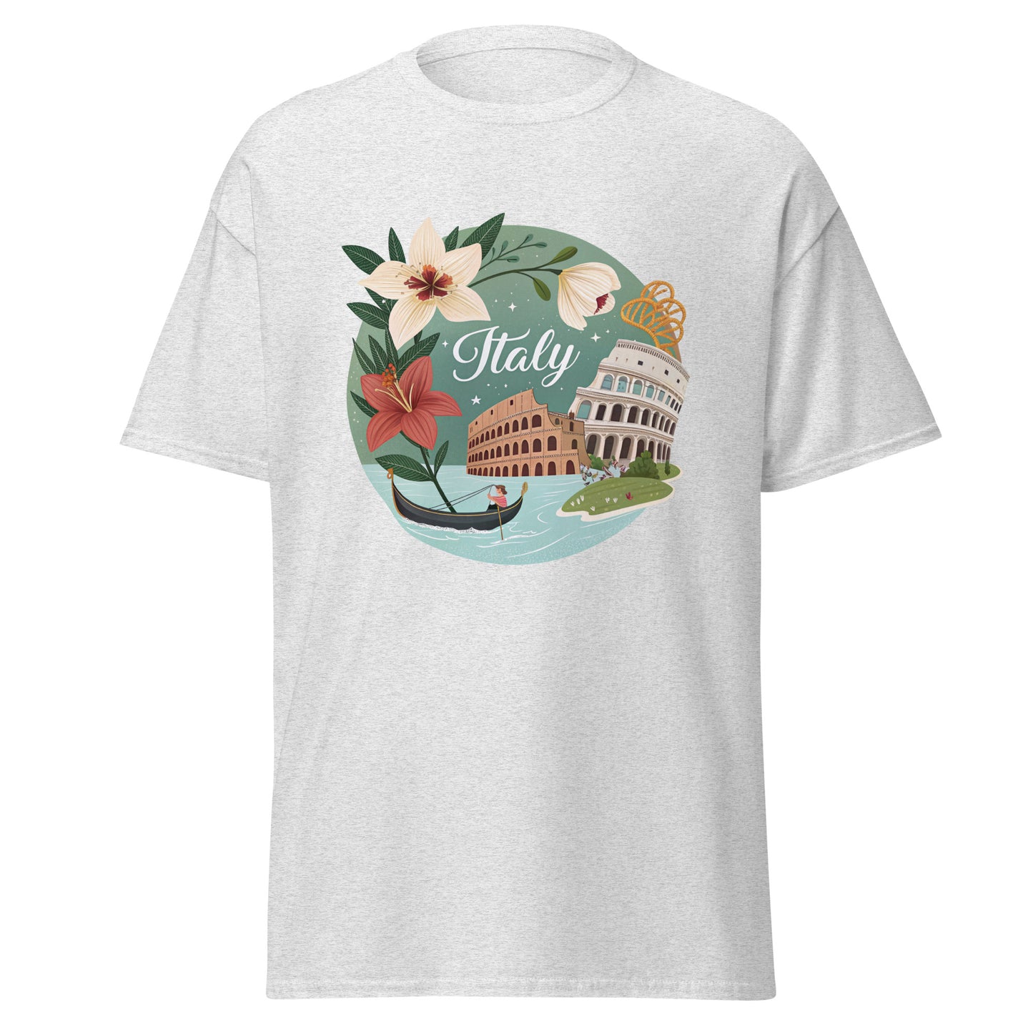 Italy - Unisex classic tee with print -RKM Inspiration - 88225938