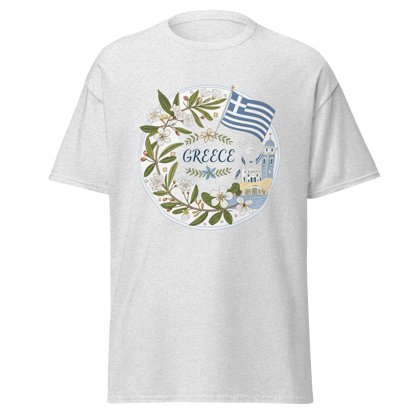 Greece - Unisex classic tee with print -RKM Inspiration - 16578007