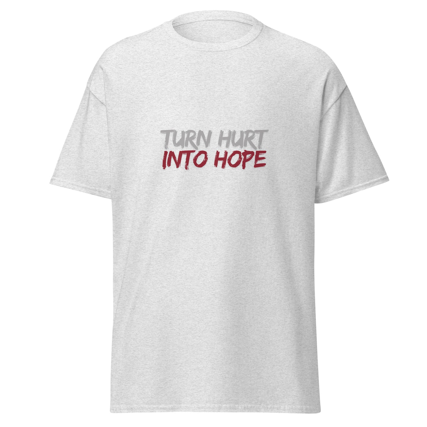 Christian Inspirational T-Shirt - Turn Hurt Into Hope -RKM Inspiration - 89467422