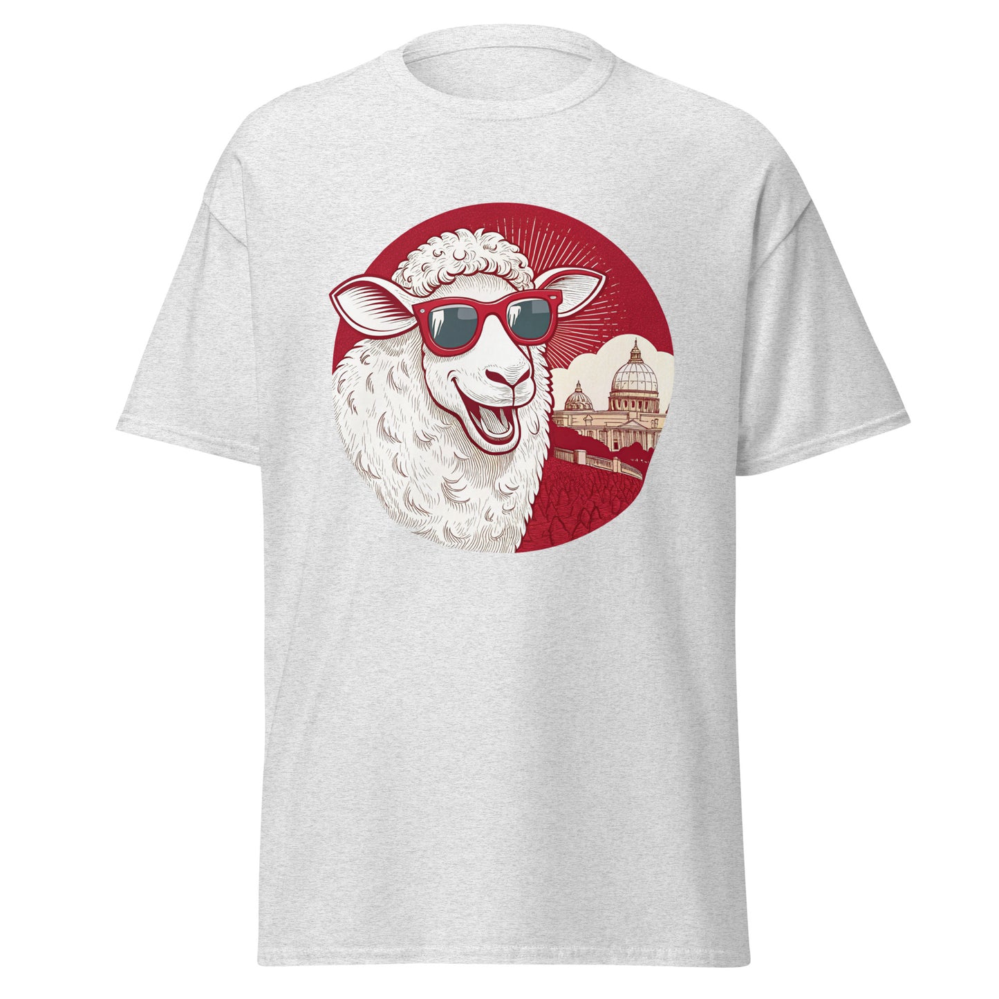 Christian Inspirational T-Shirt - Lamb of Vatican -RKM Inspiration - 93622488
