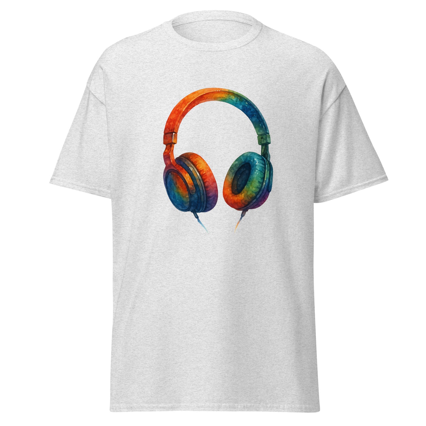 Headphones - Unisex classic tee with print -RKM Inspiration - 24204734