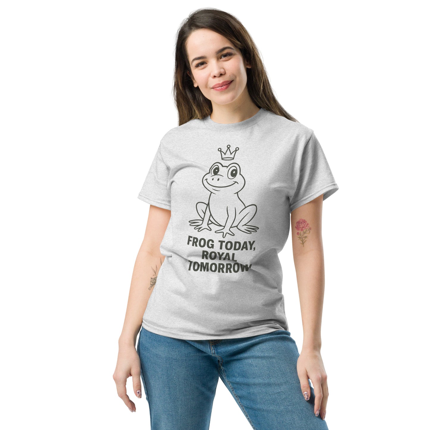 Frog Today Royal Tomorrow - Unisex classic tee - RKM Inspiration  - 53433343