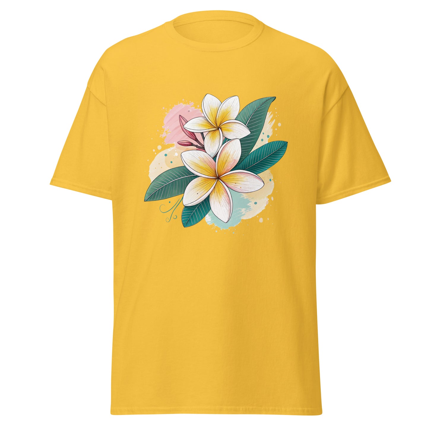 Frangipani - Unisex classic tee with print -RKM Inspiration - 5224818