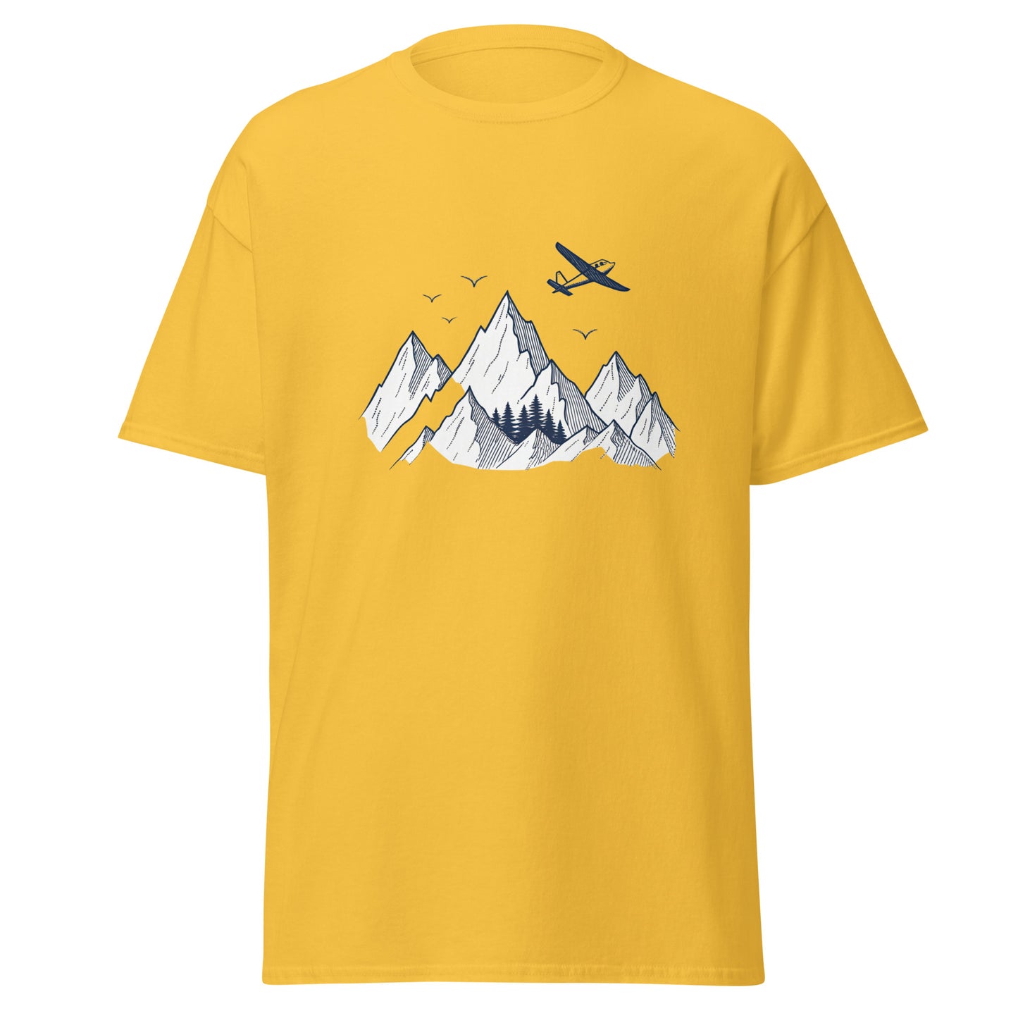 Mountain Peaks - Unisex classic tee with print -RKM Inspiration - 49595283
