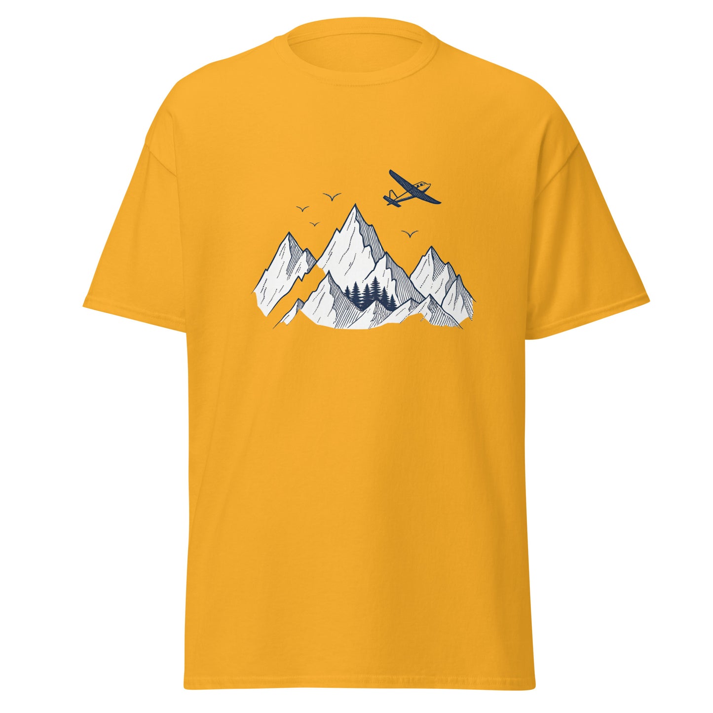 Mountain Peaks - Unisex classic tee with print -RKM Inspiration - 83855966