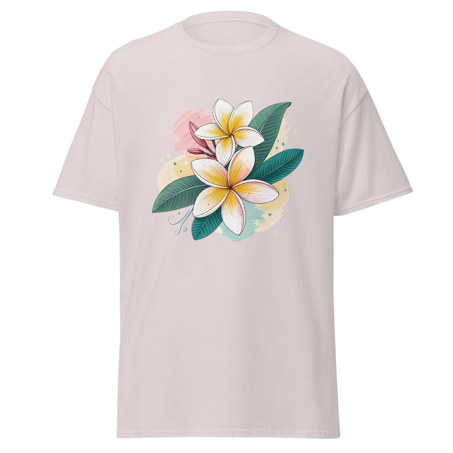 Frangipani - Unisex classic tee with print -RKM Inspiration - 75362323