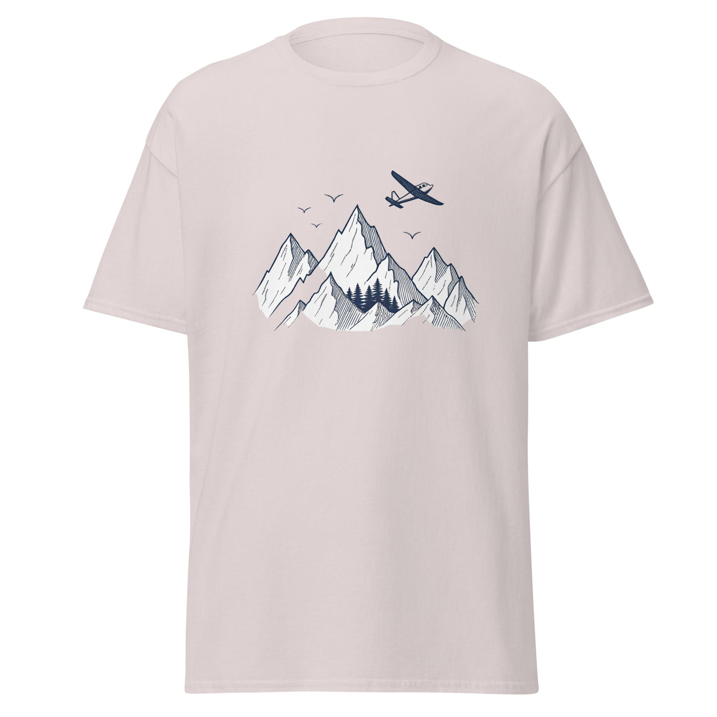 Mountain Peaks - Unisex classic tee with print -RKM Inspiration - 70702457