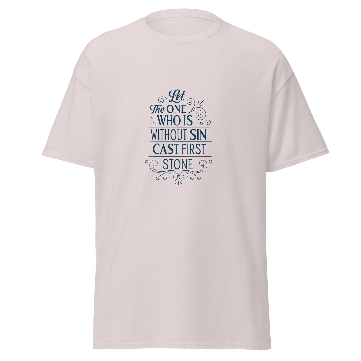 Christian Inspirational T-Shirt - Stone Casting -RKM Inspiration - 29071033