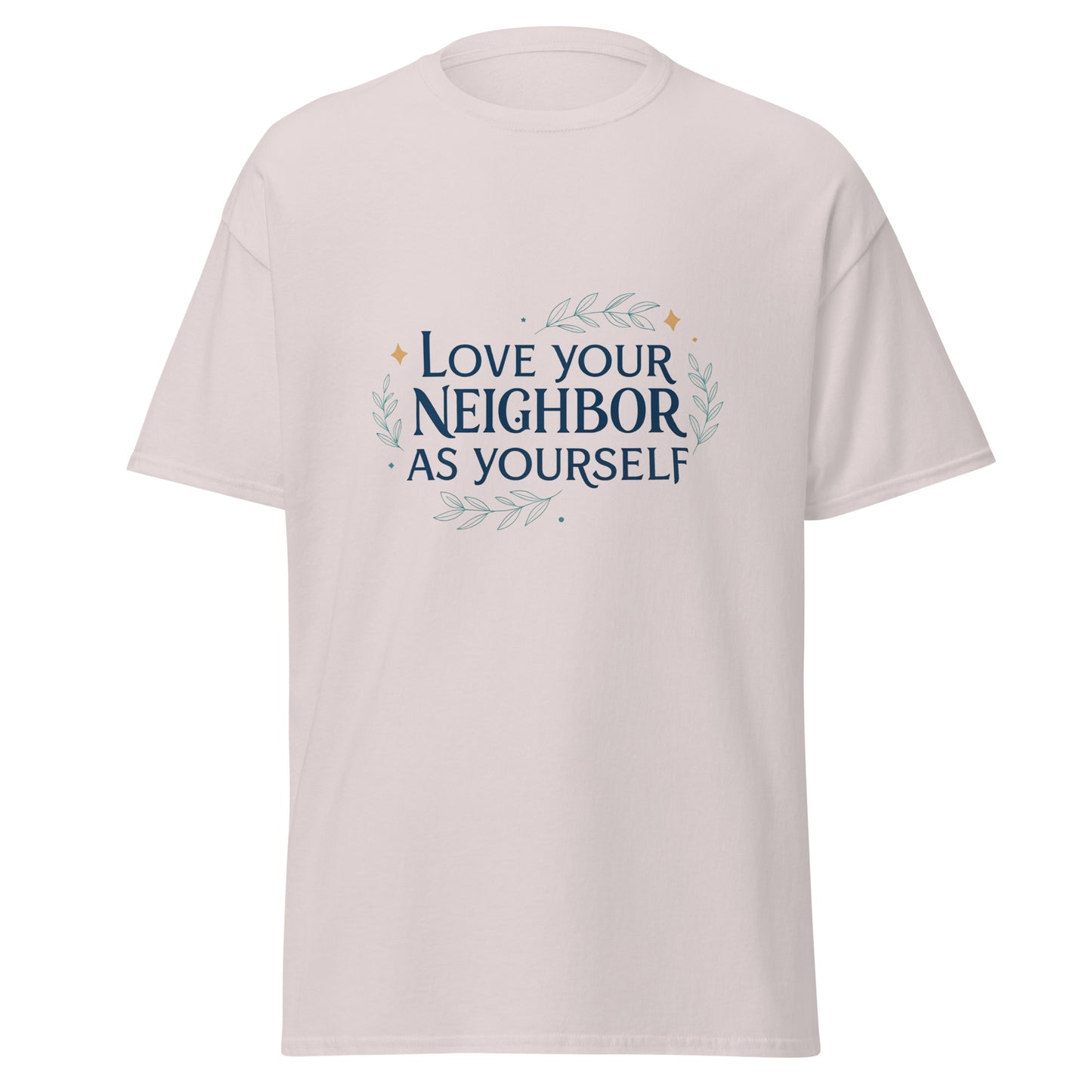 Christian Inspirational T-Shirt - Love Your Neighbor -RKM Inspiration - 30089474