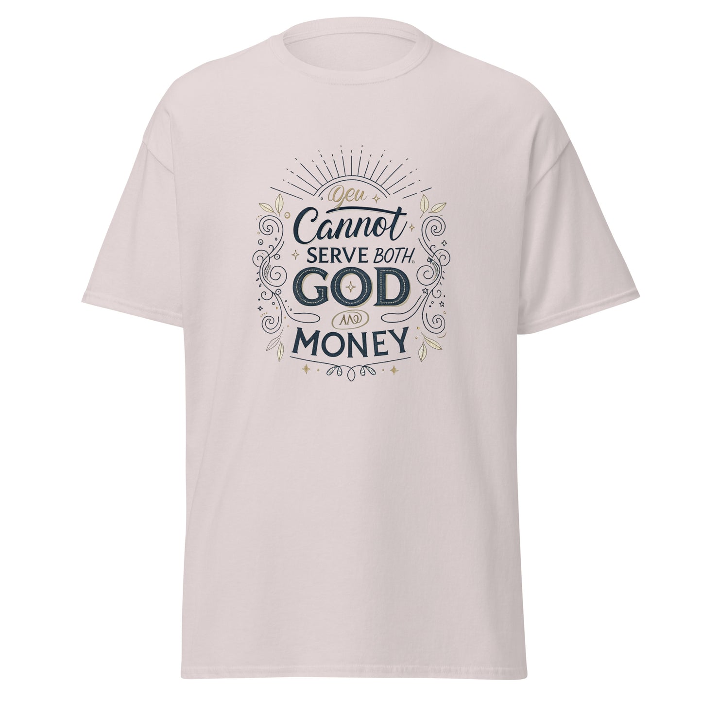 Christian Inspirational T-Shirt - God vs. Money -RKM Inspiration - 61314636