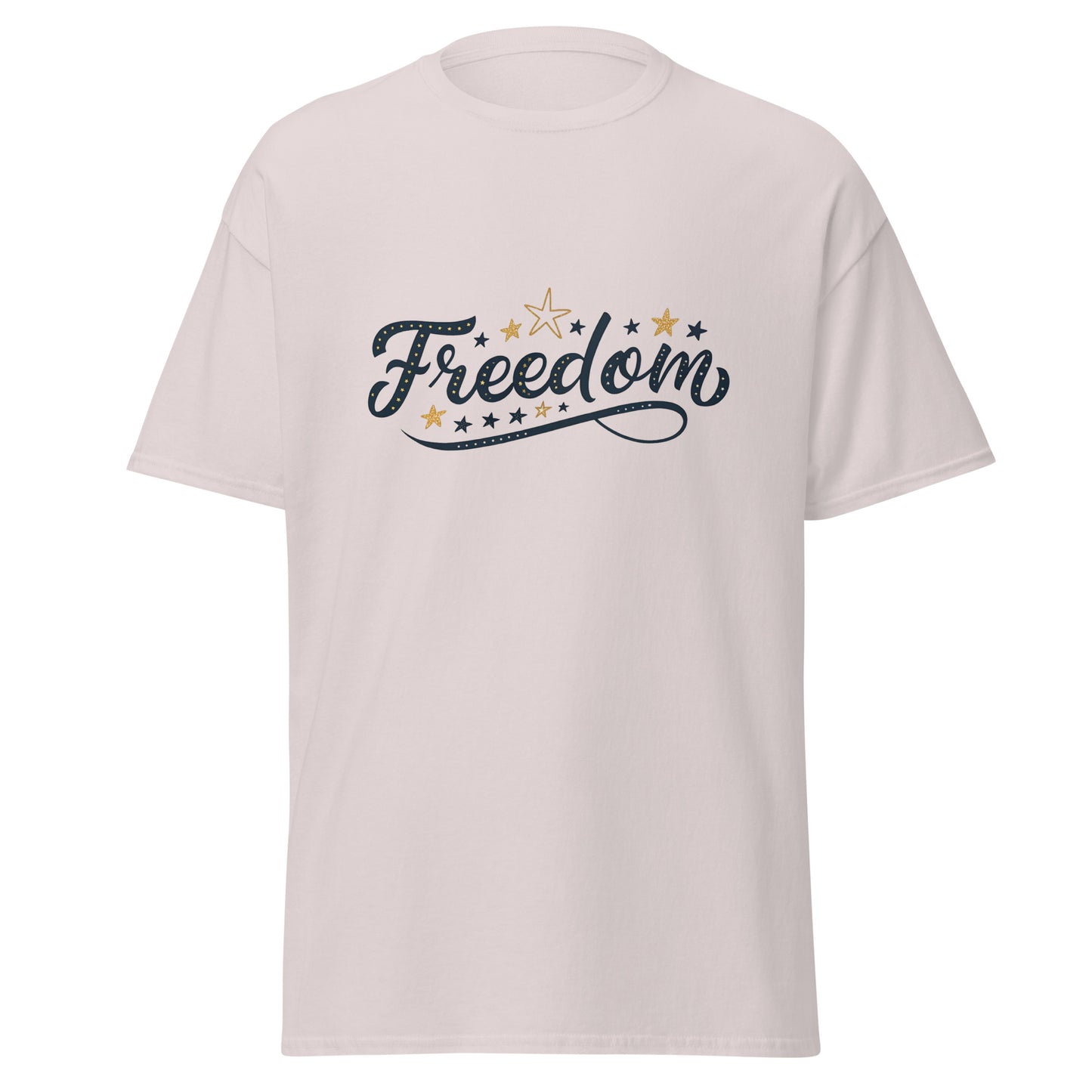 Freedom - Unisex classic tee with print -RKM Inspiration - 32459703