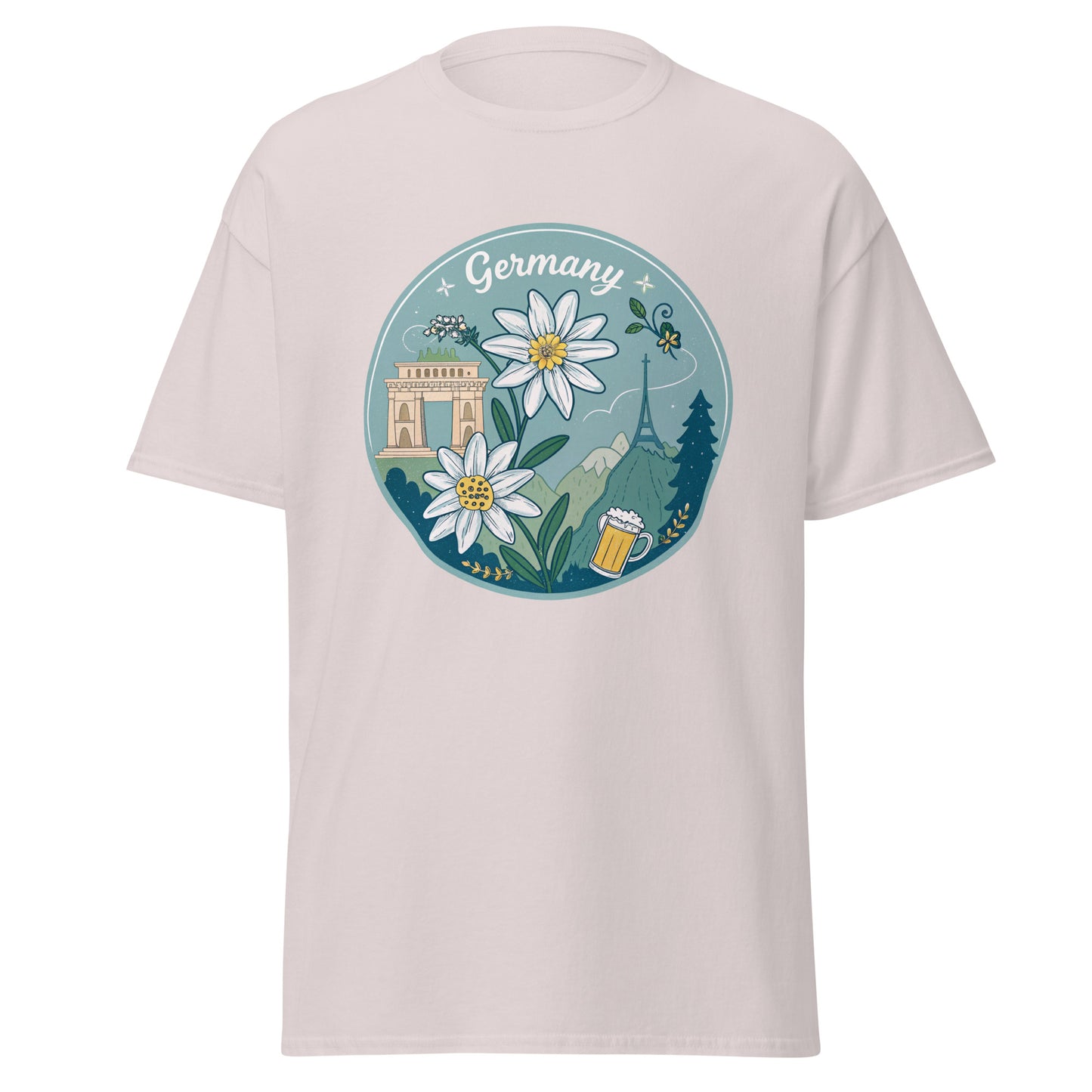 Germany - Unisex classic tee with print -RKM Inspiration - 11065180