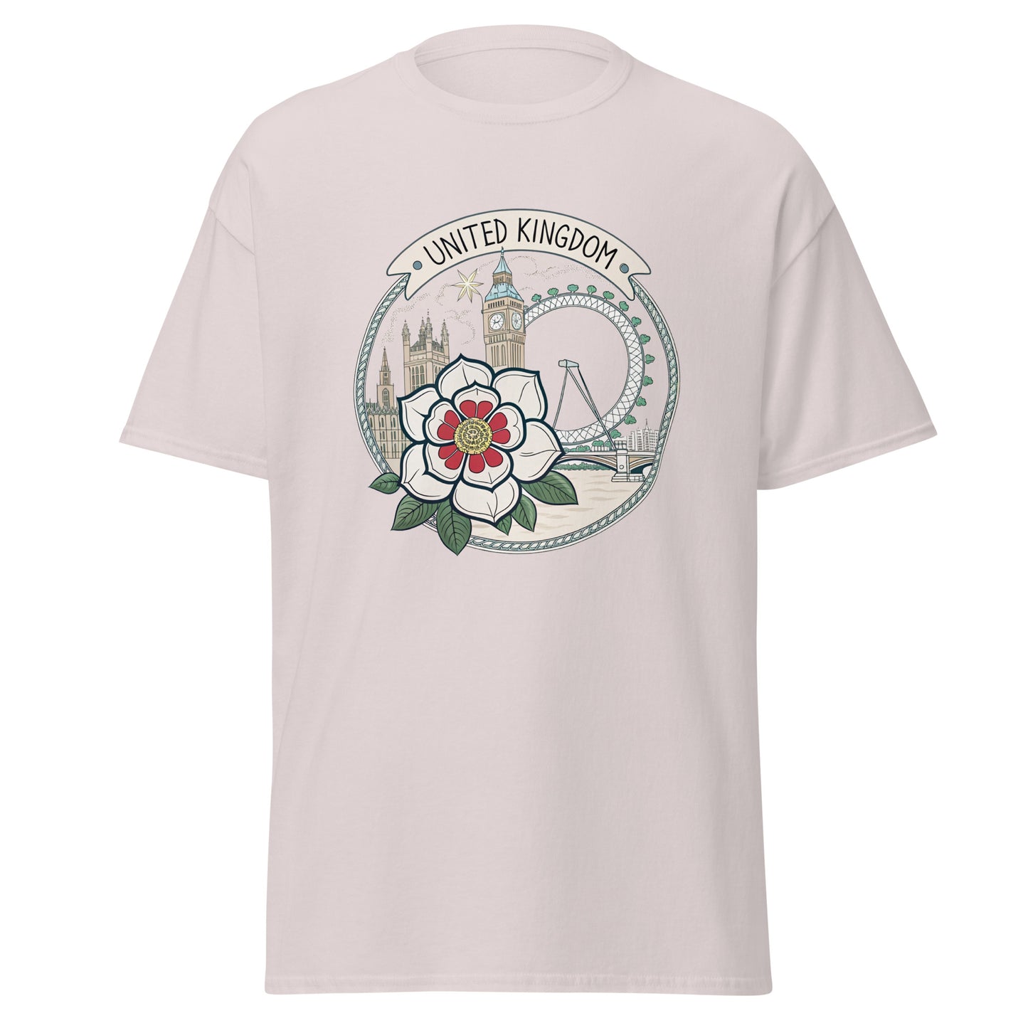 United Kingdom - Unisex classic tee with print -RKM Inspiration - 19231633