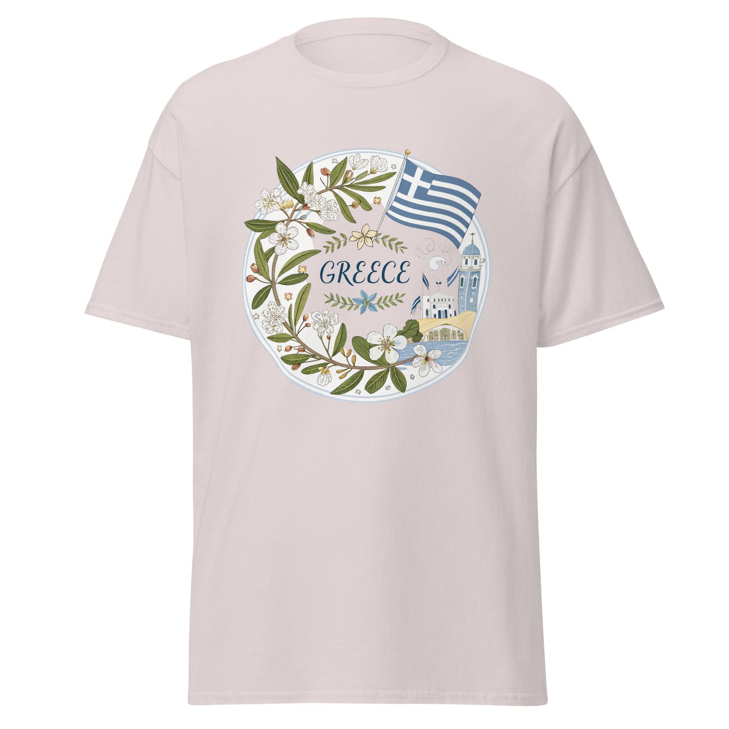Greece - Unisex classic tee with print -RKM Inspiration - 63249612