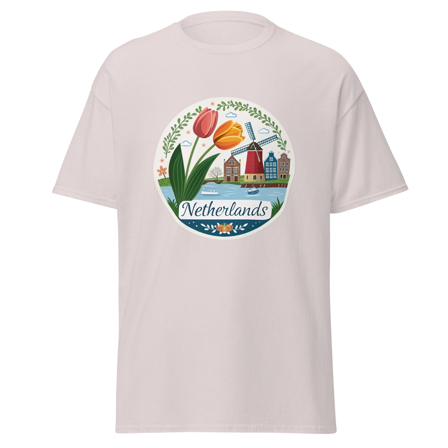 Netherlands - Unisex classic tee with print -RKM Inspiration - 13885407