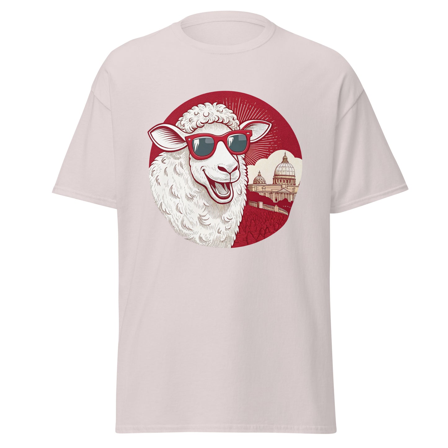 Christian Inspirational T-Shirt - Lamb of Vatican -RKM Inspiration - 35086539
