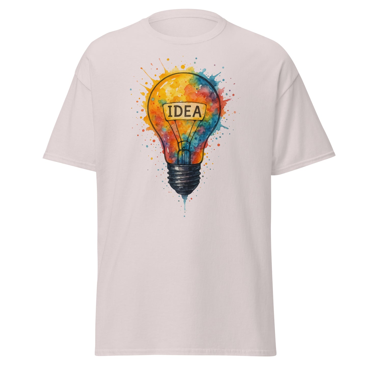 Bulb - Unisex classic tee with print -RKM Inspiration - 32016228