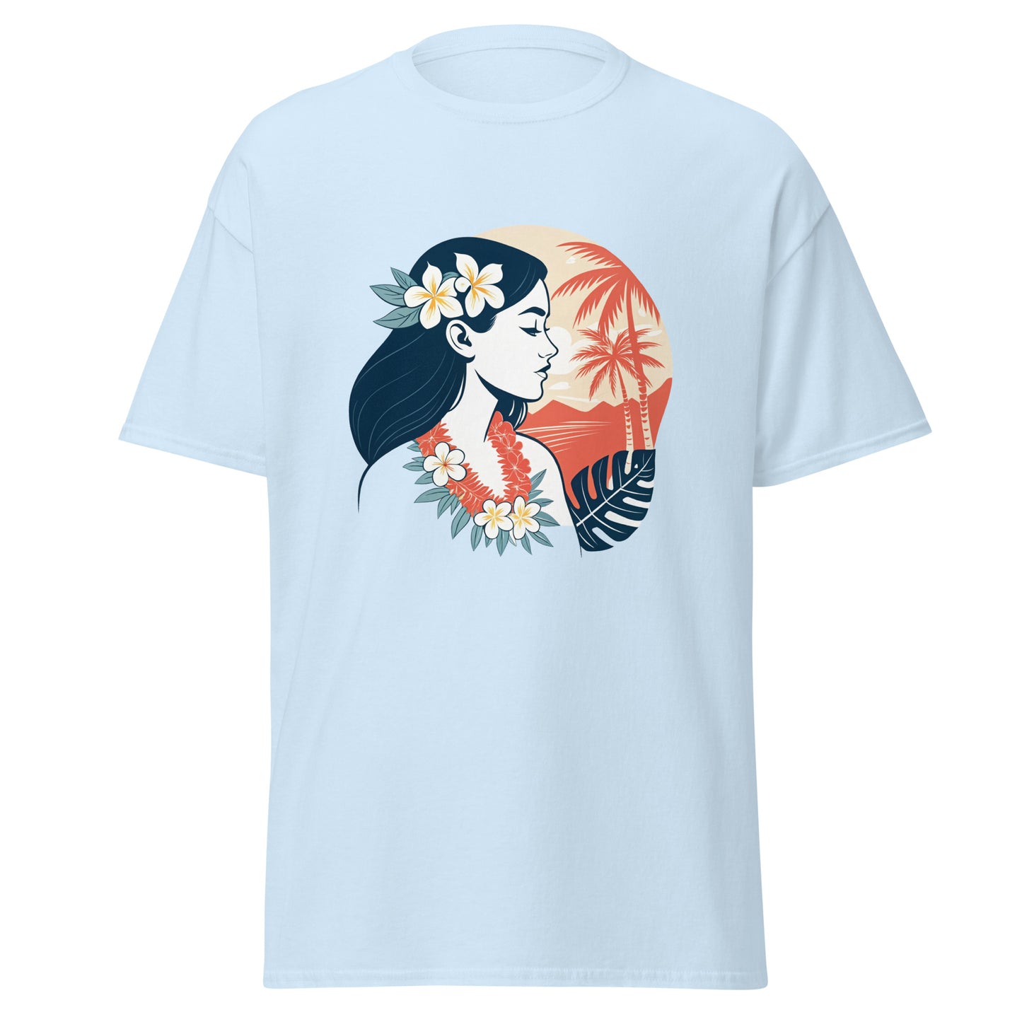 Tahiti Lady - Unisex classic tee with print -RKM Inspiration - 93939729