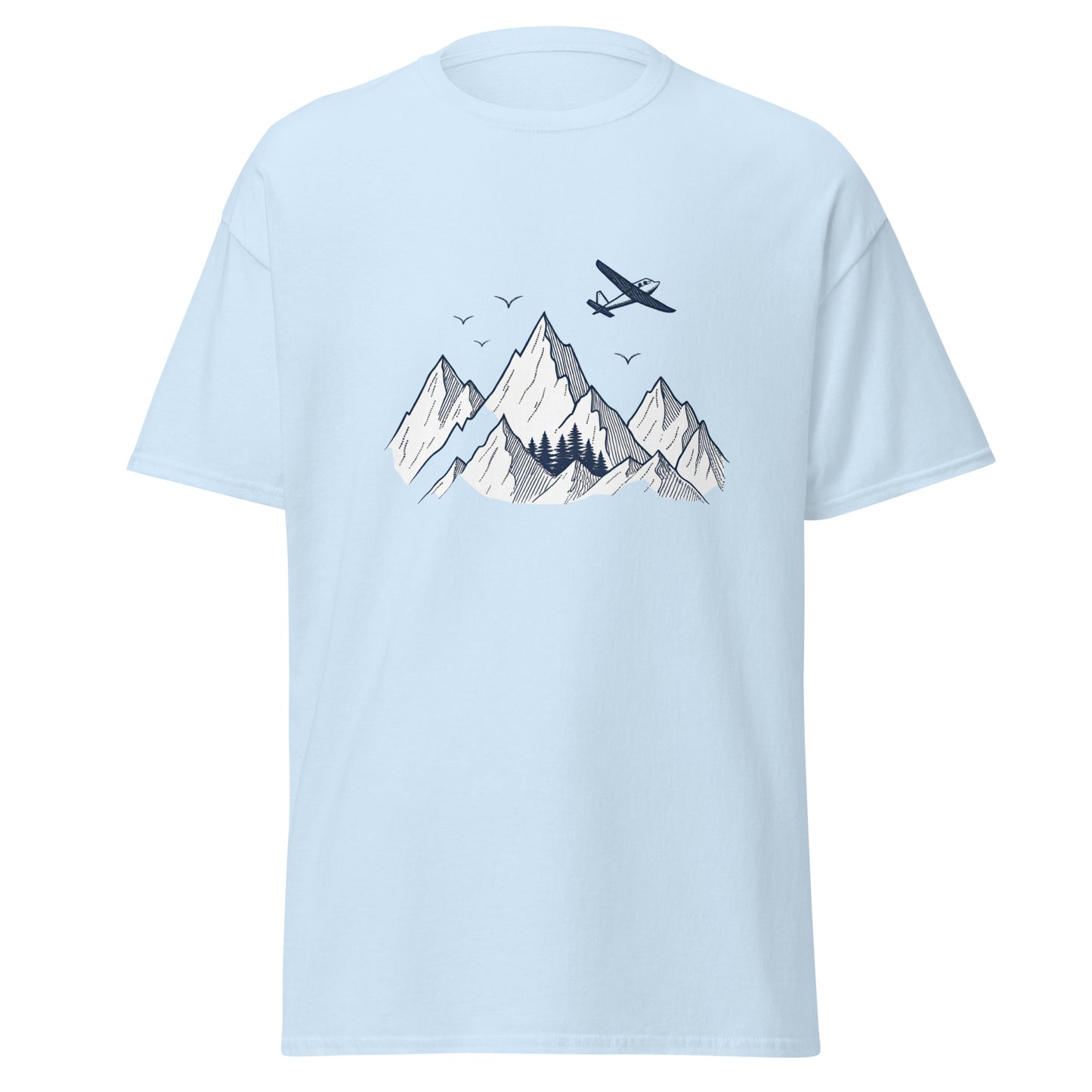 Mountain Peaks - Unisex classic tee with print -RKM Inspiration - 61514988
