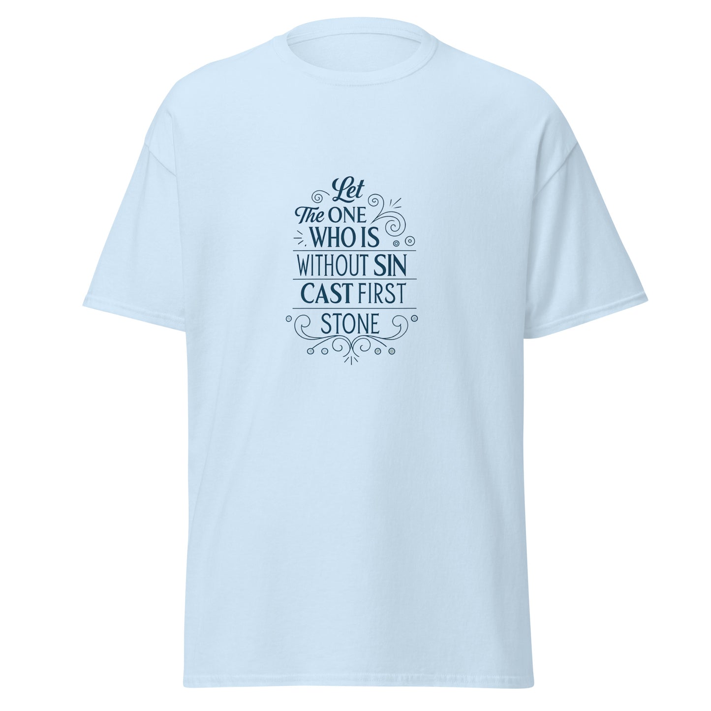 Christian Inspirational T-Shirt - Stone Casting -RKM Inspiration - 98547562