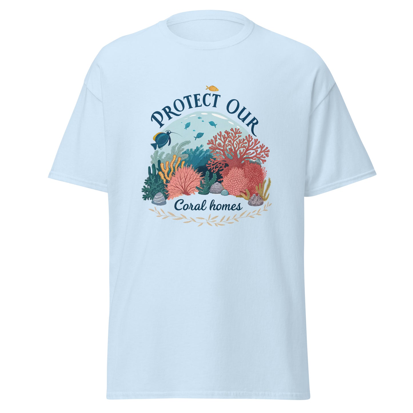 Protect Our Coral Home 2 - tee with print -RKM Inspiration - 12581999