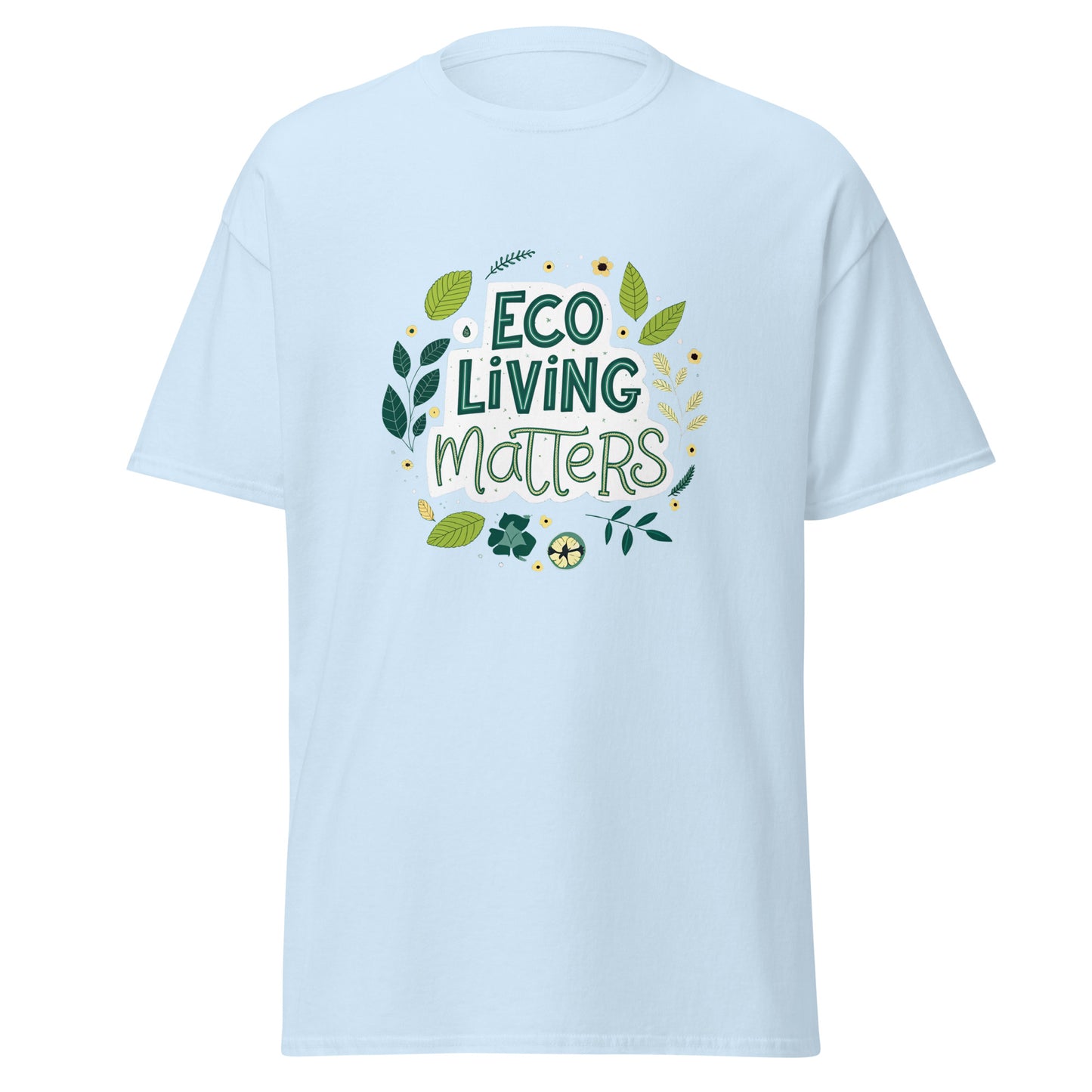Eco Living Matters Tee with Print -RKM Inspiration - 76316318