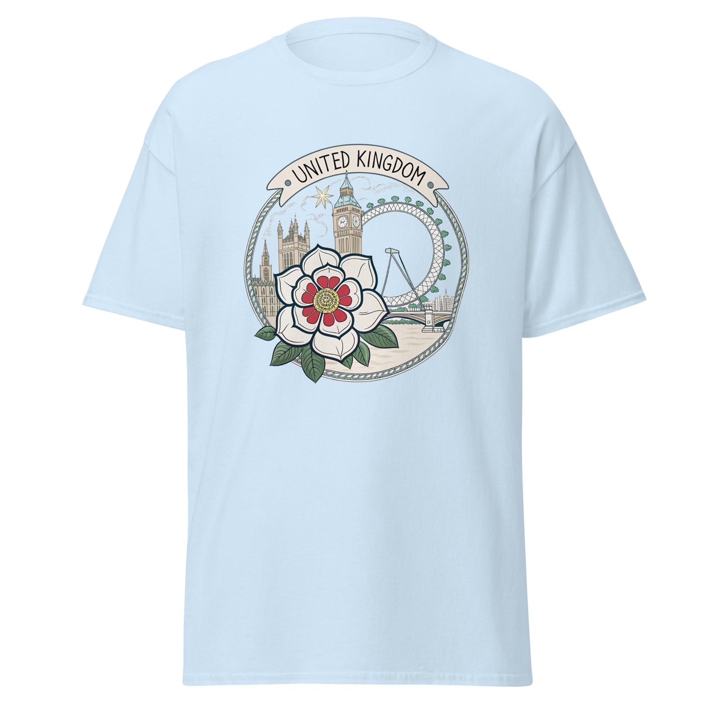 United Kingdom - Unisex classic tee with print -RKM Inspiration - 99723466