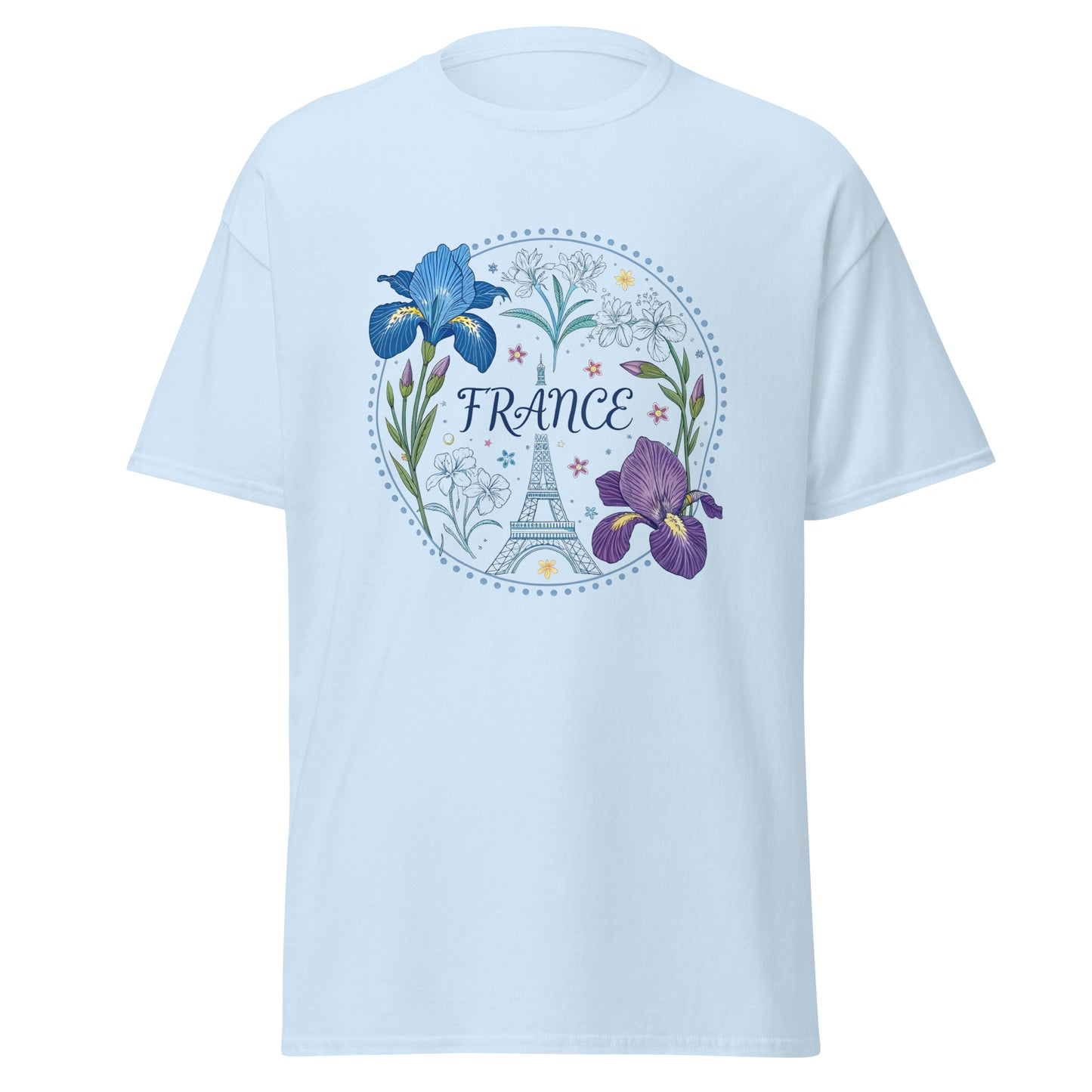 France - Unisex classic tee with print -RKM Inspiration - 80371720