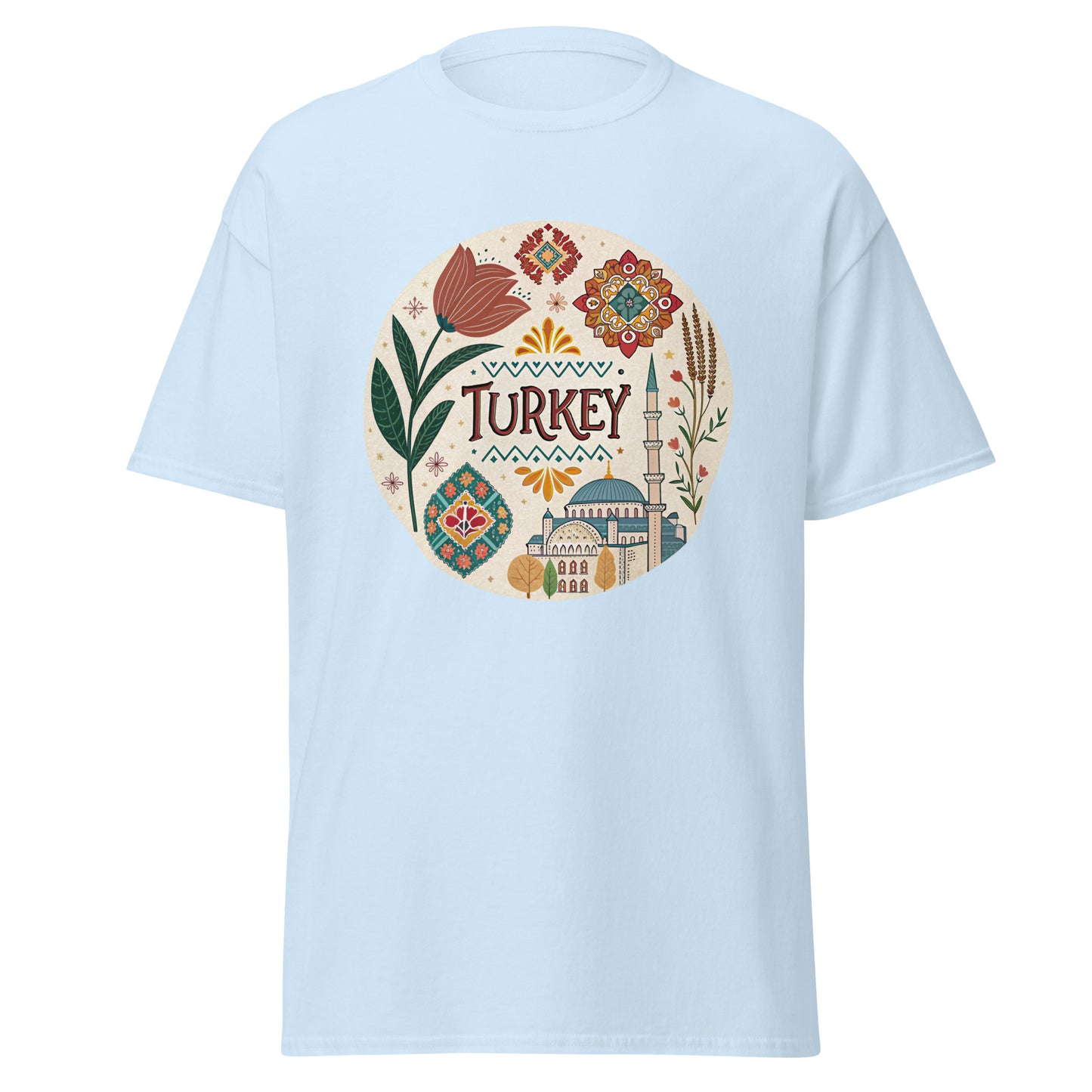 Turkey - Unisex classic tee with print -RKM Inspiration - 58129532