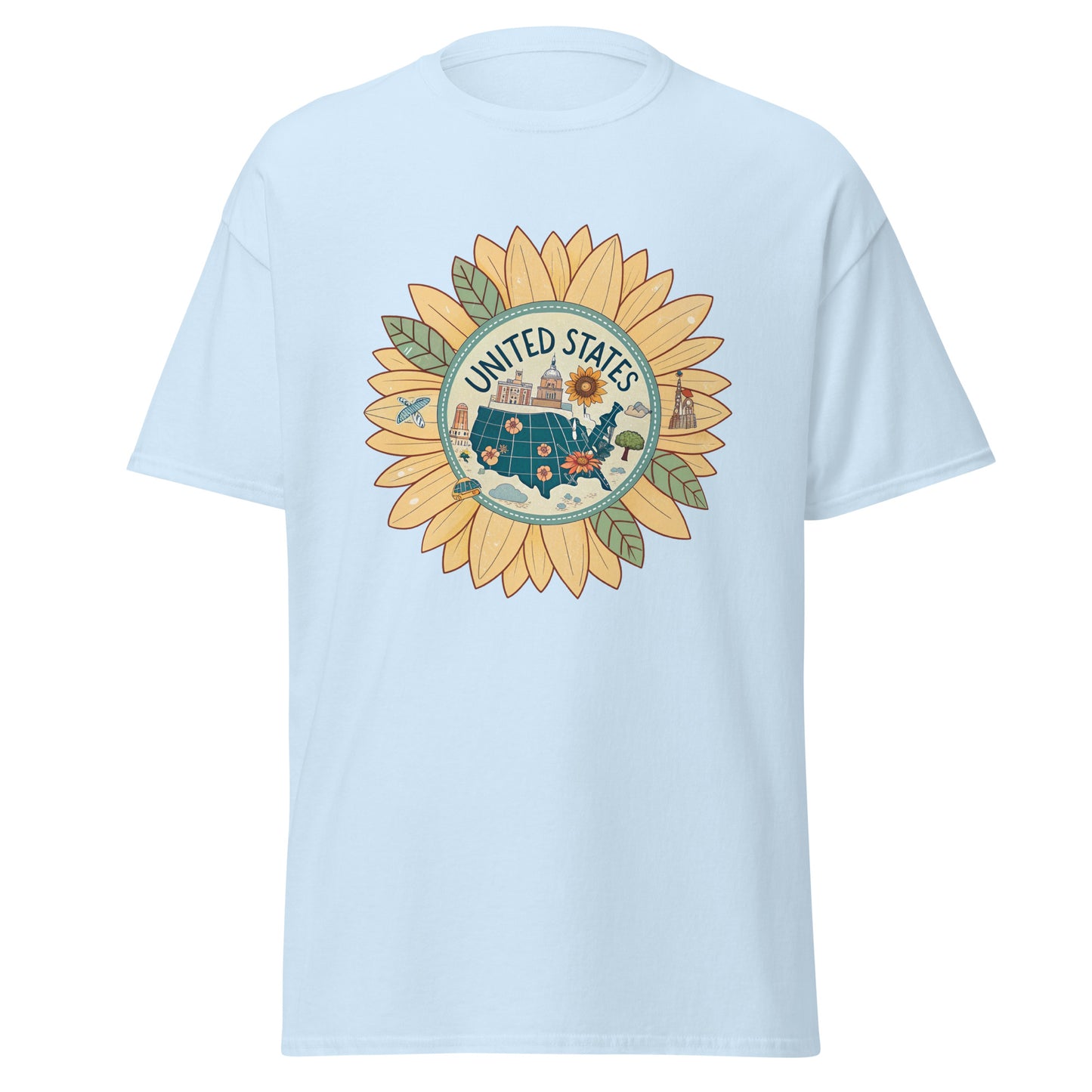 United States - Unisex classic tee with print -RKM Inspiration - 17169520