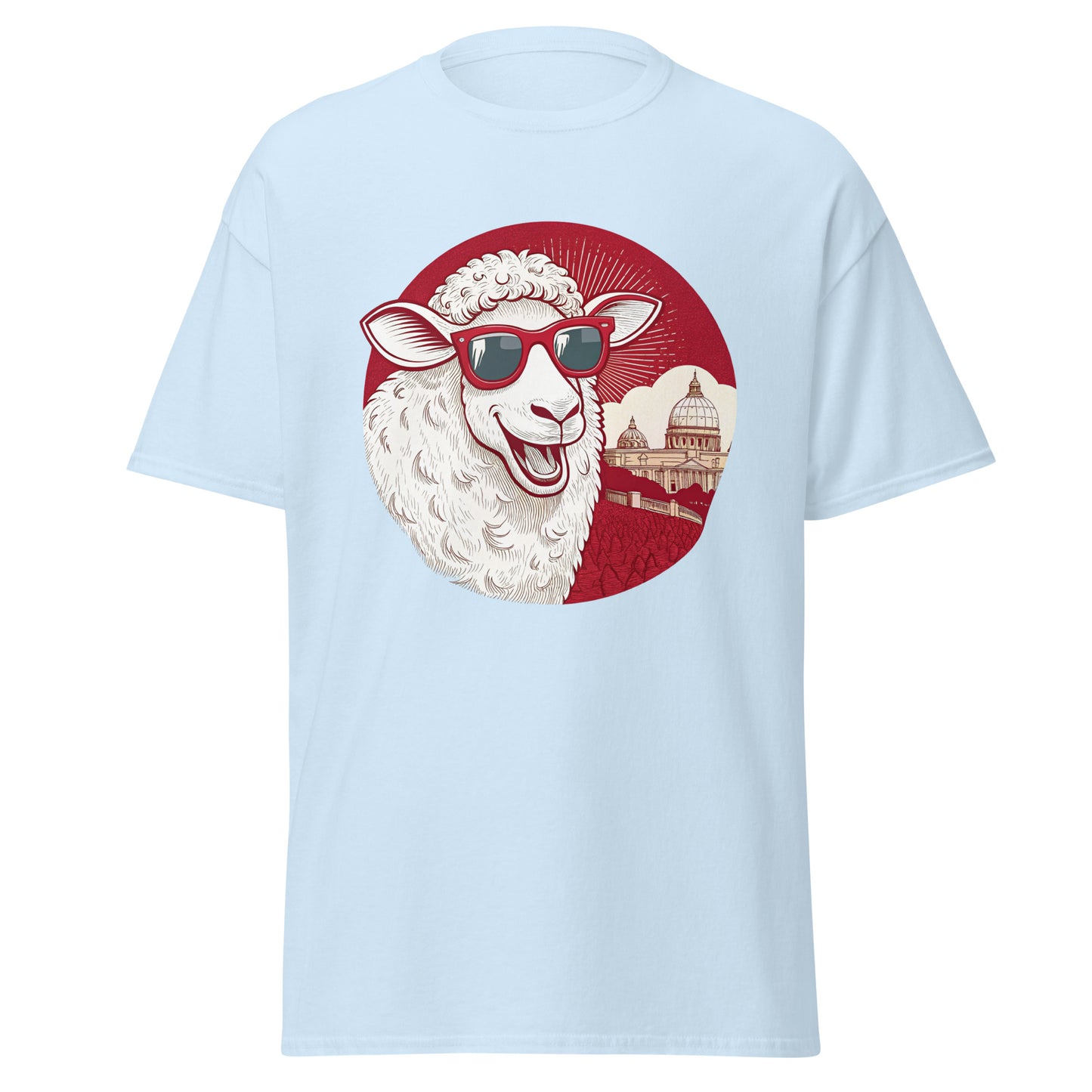 Christian Inspirational T-Shirt - Lamb of Vatican -RKM Inspiration - 23873564