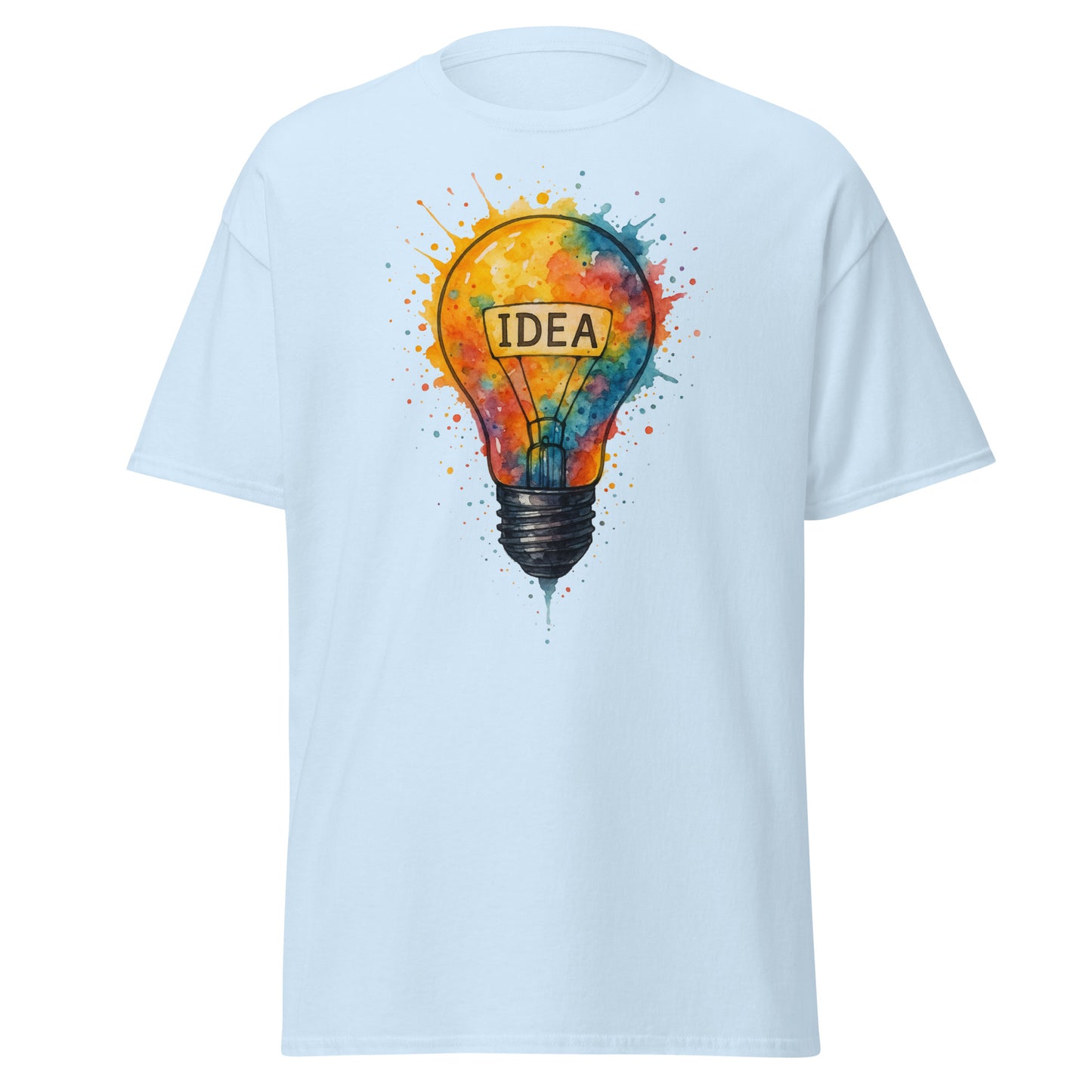 Bulb - Unisex classic tee with print -RKM Inspiration - 29804286