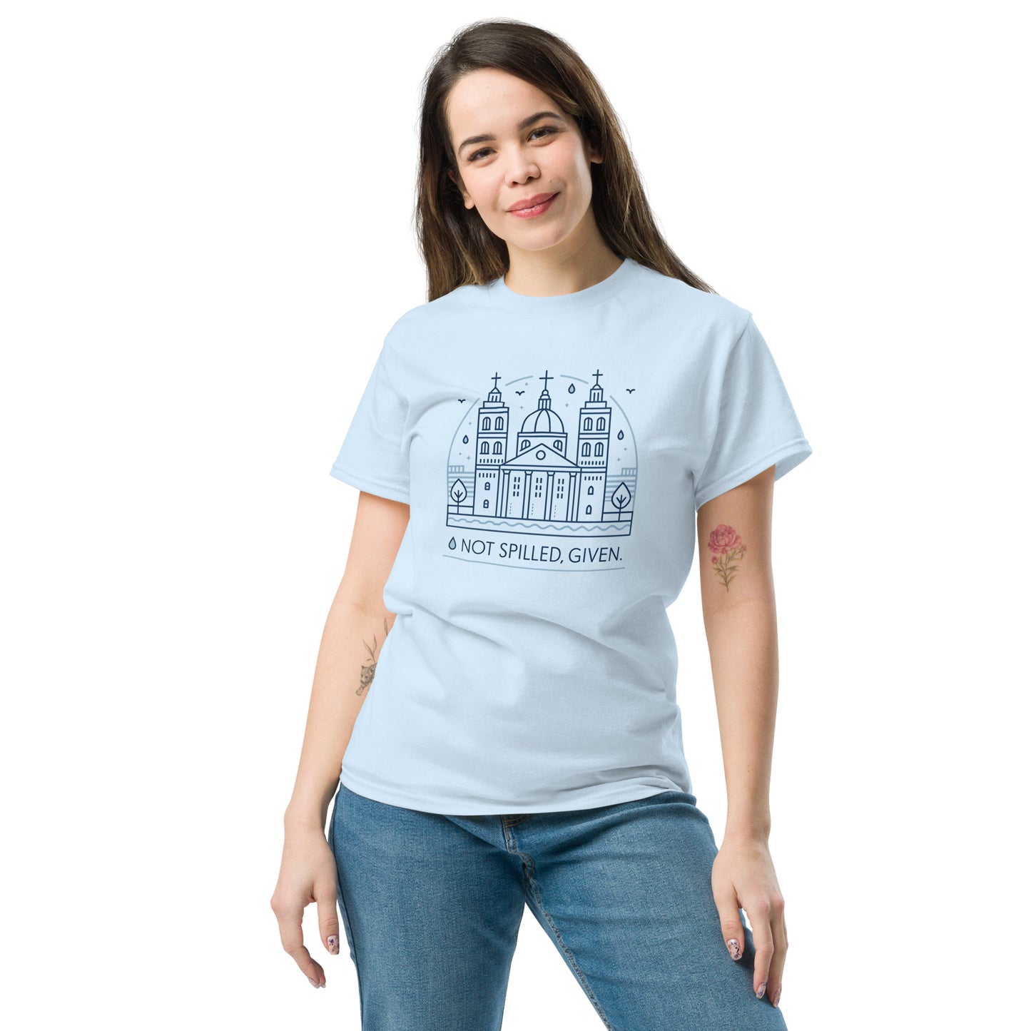Not Spilled, Given - Unisex classic tee - RKM Inspiration  - 24222300
