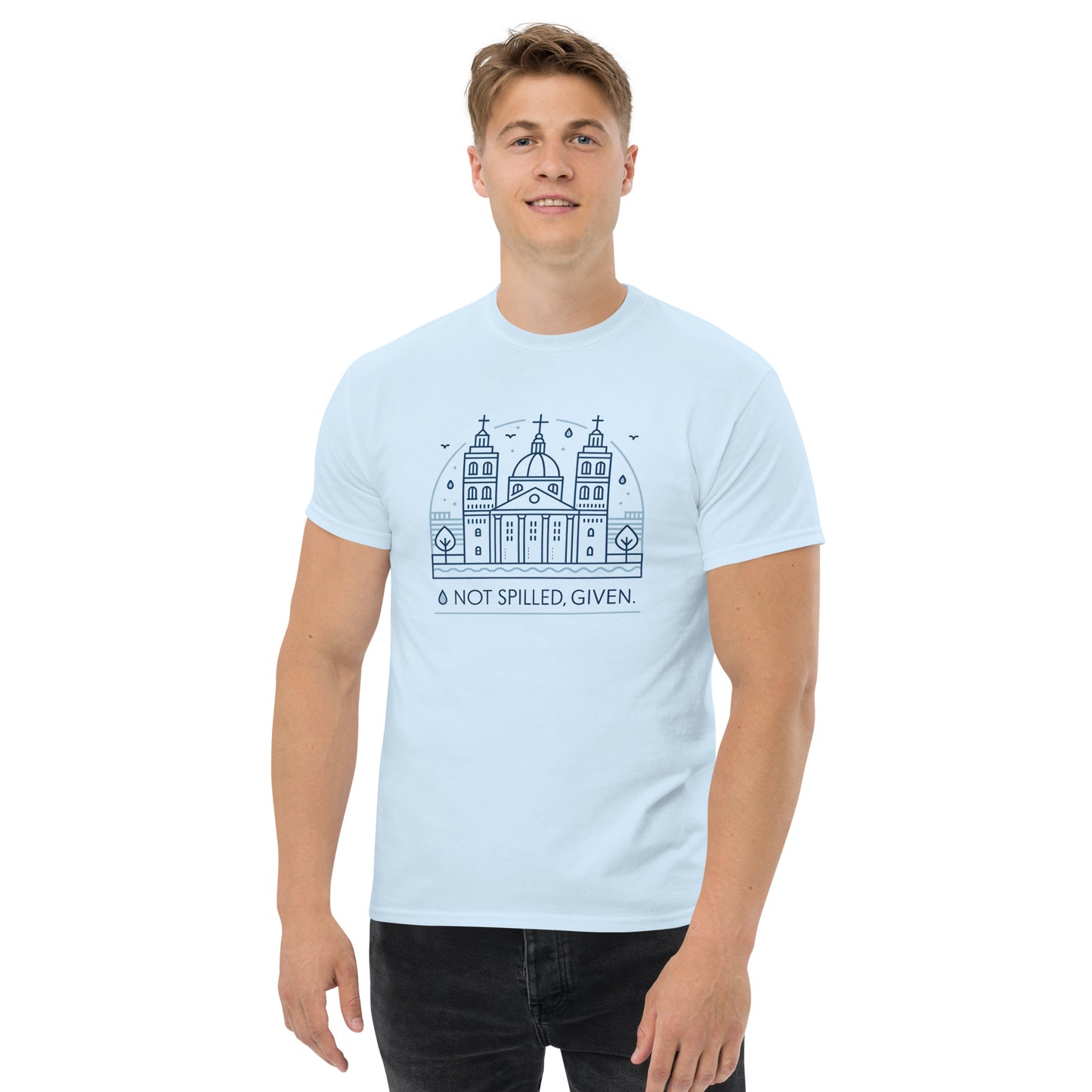 Not Spilled, Given - Unisex classic tee - RKM Inspiration  - 76519368