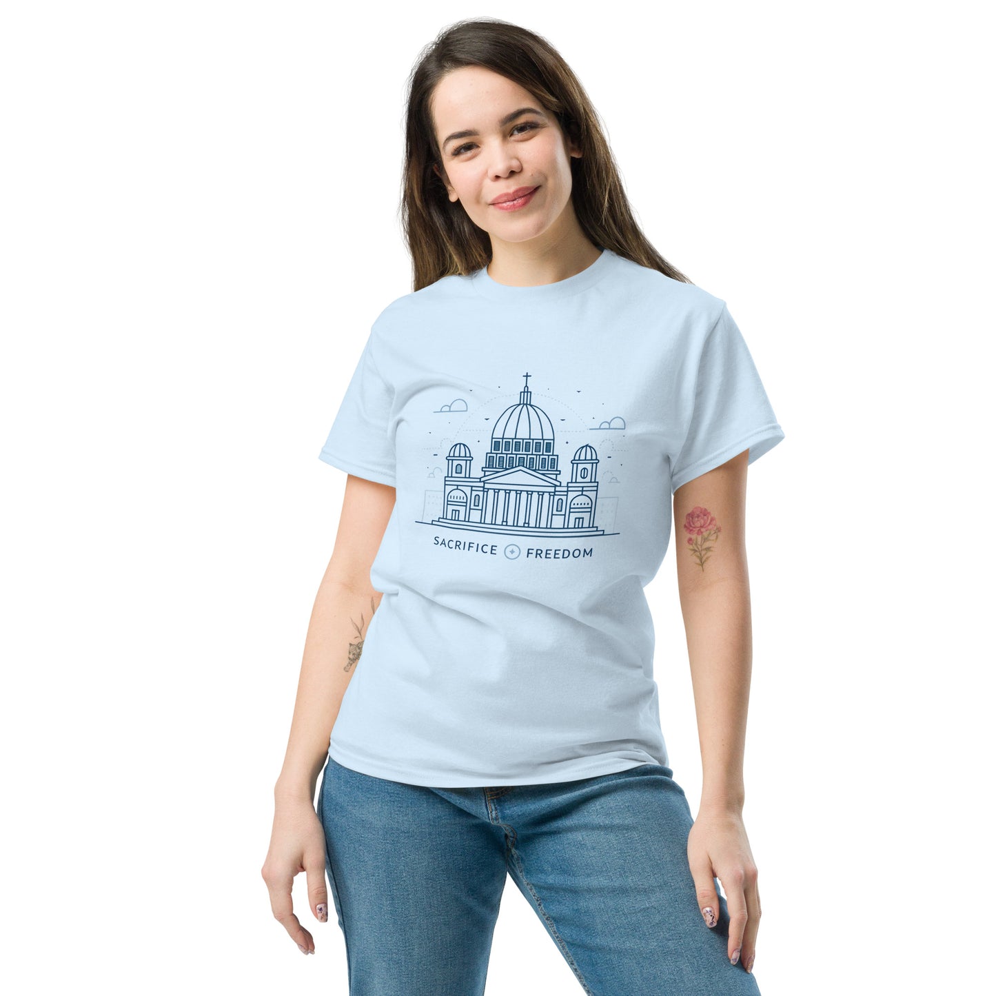 Sacrifice, Freedom - Unisex classic tee - RKM Inspiration  - 15634907