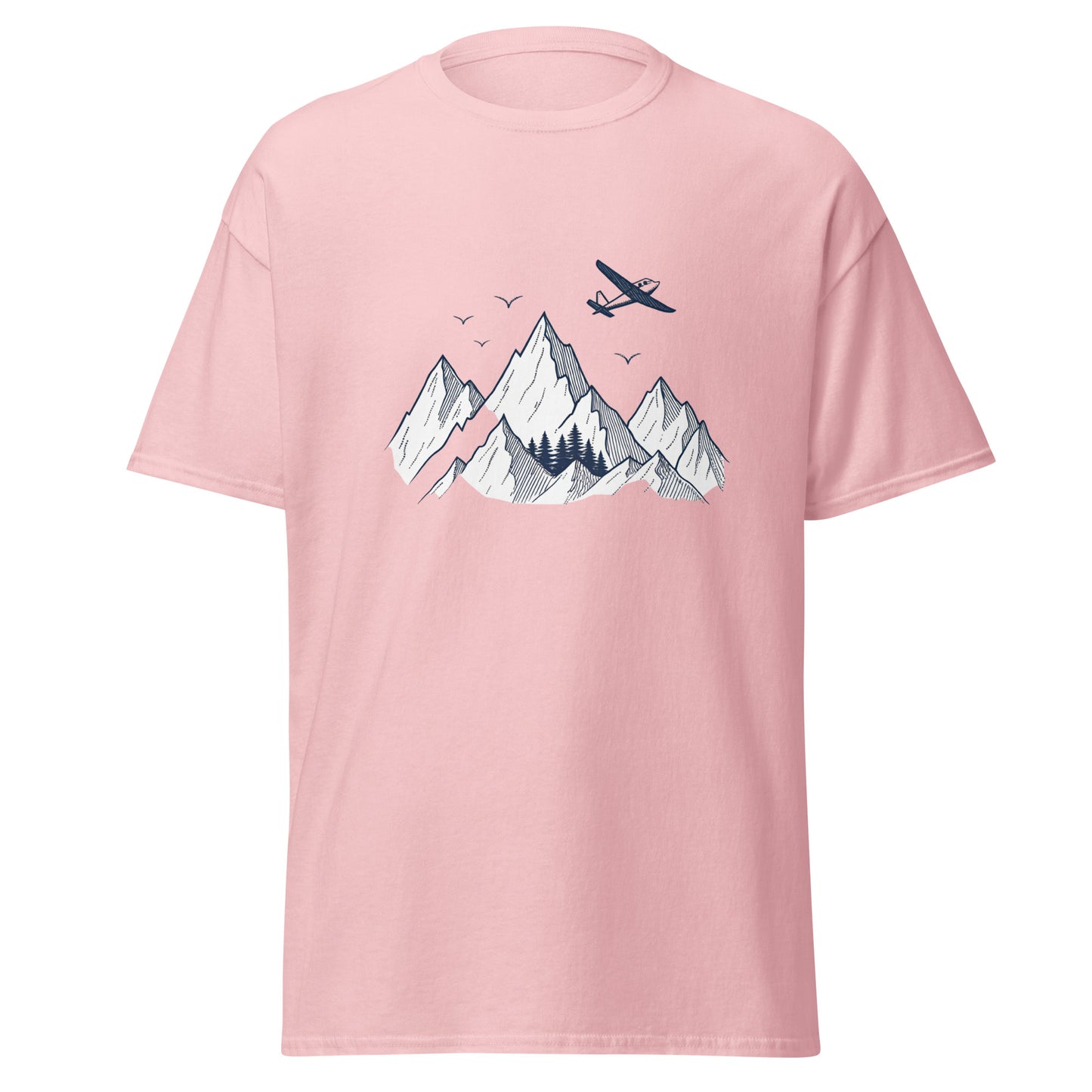 Mountain Peaks - Unisex classic tee with print -RKM Inspiration - 34929222