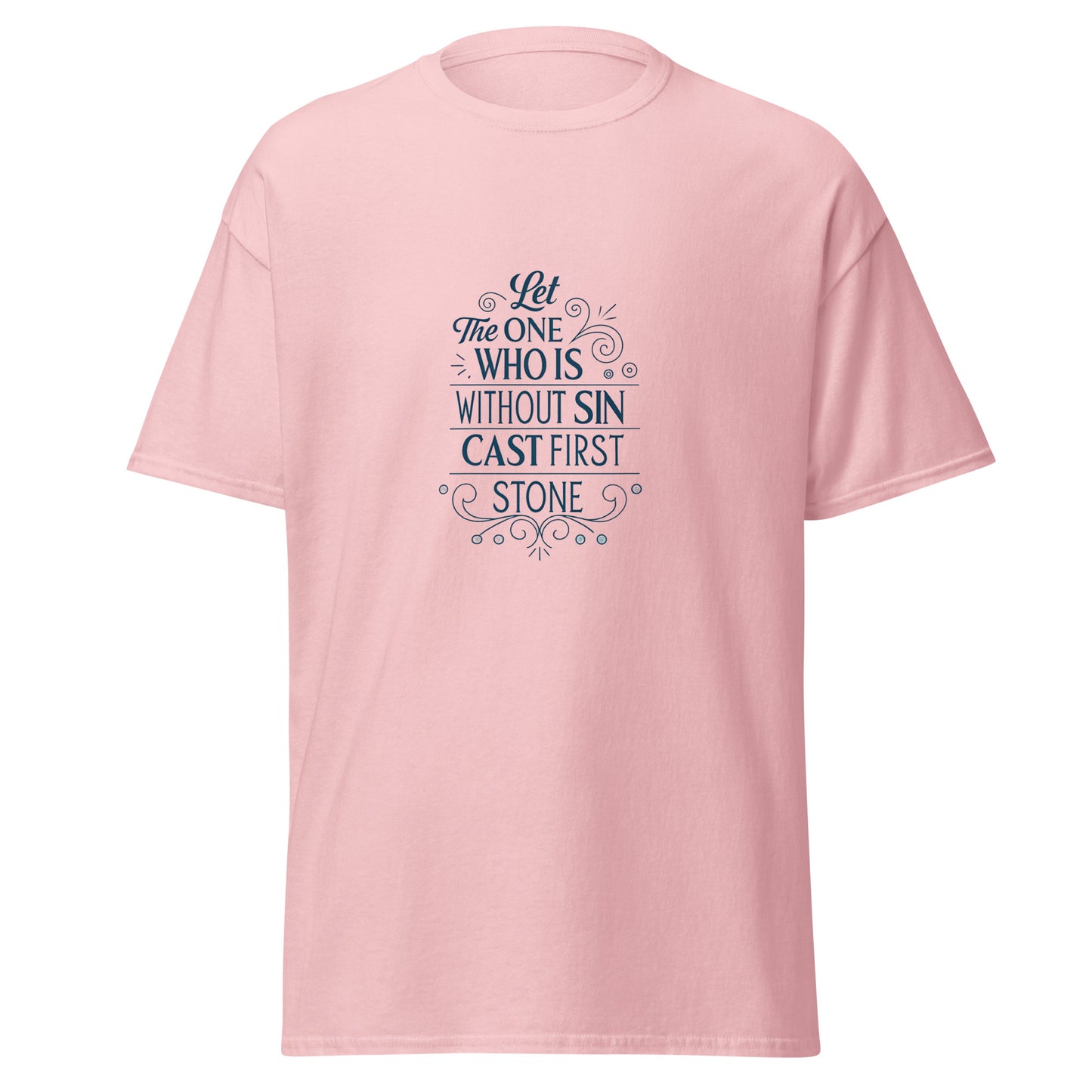 Christian Inspirational T-Shirt - Stone Casting -RKM Inspiration - 59676523