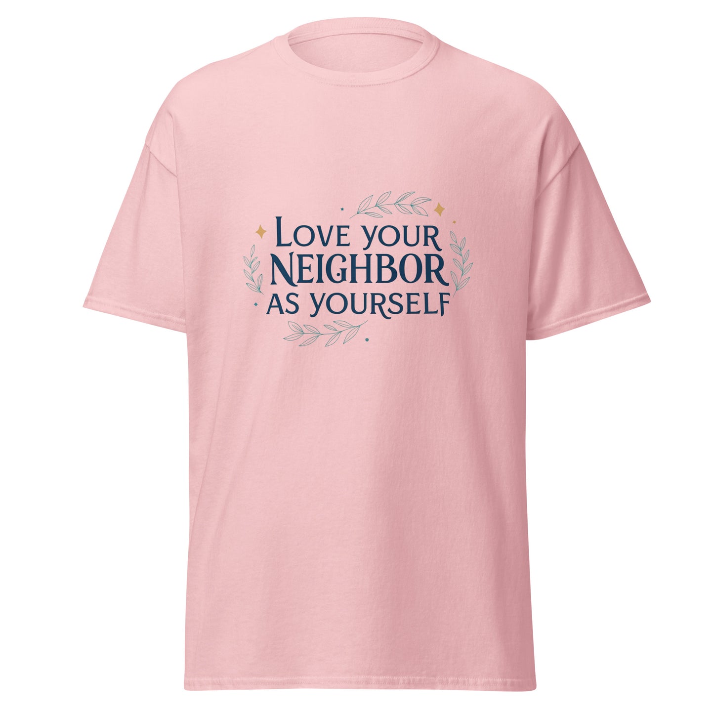 Christian Inspirational T-Shirt - Love Your Neighbor -RKM Inspiration - 53023338