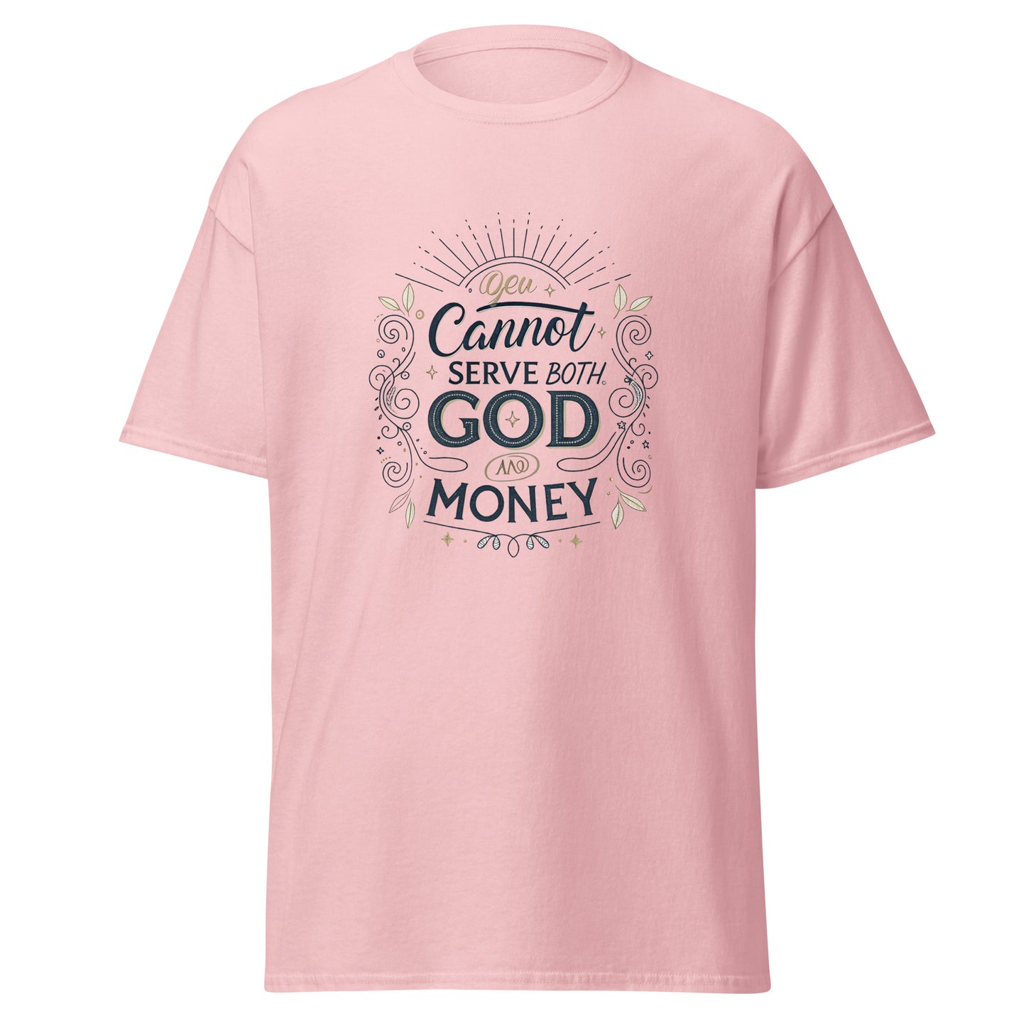 Christian Inspirational T-Shirt - God vs. Money -RKM Inspiration - 64948490