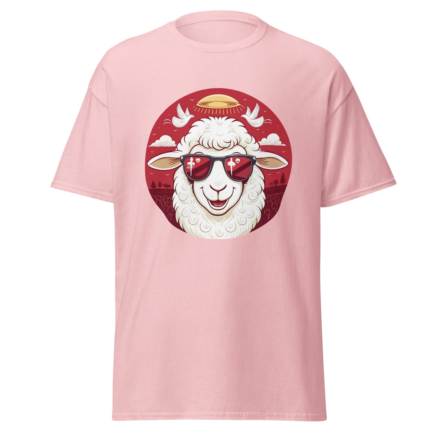 Christian Inspirational T-Shirt - Angelic Army Lamb -RKM Inspiration - 60381168
