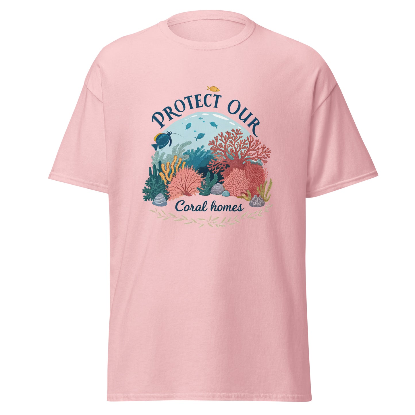 Protect Our Coral Home 2 - tee with print -RKM Inspiration - 1771521