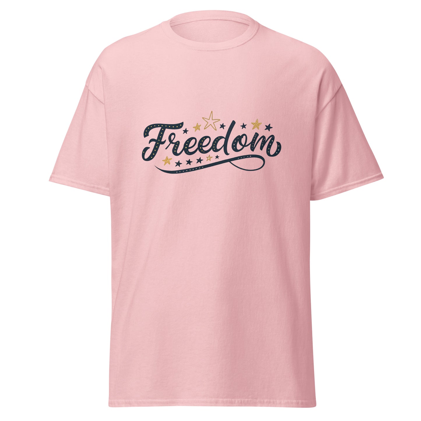 Freedom - Unisex classic tee with print -RKM Inspiration - 77332390