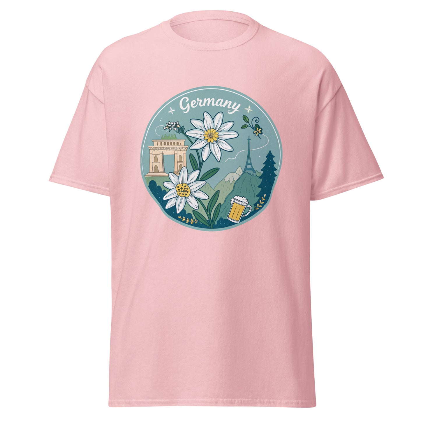 Germany - Unisex classic tee with print -RKM Inspiration - 19170588