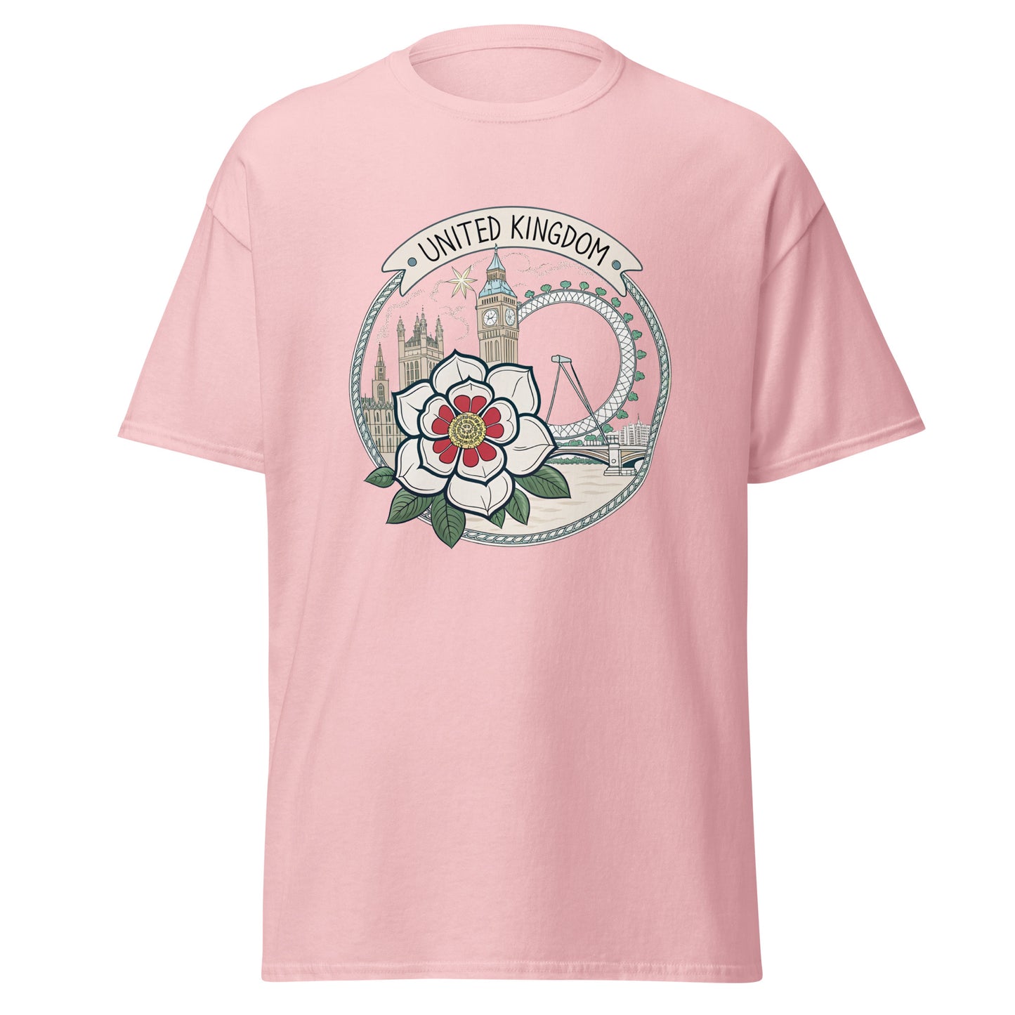 United Kingdom - Unisex classic tee with print -RKM Inspiration - 31683612