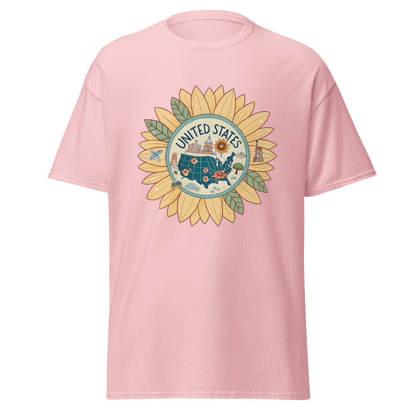 United States - Unisex classic tee with print -RKM Inspiration - 43432945