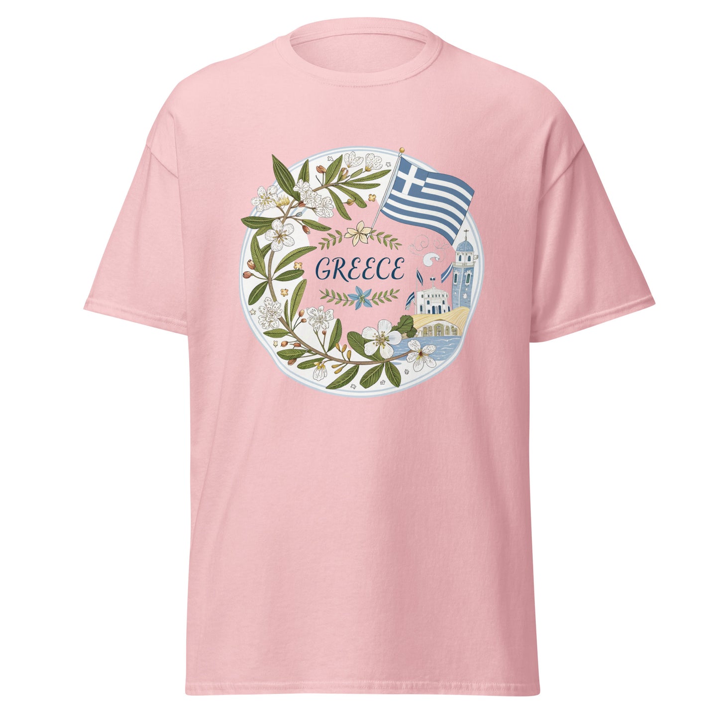 Greece - Unisex classic tee with print -RKM Inspiration - 80696309