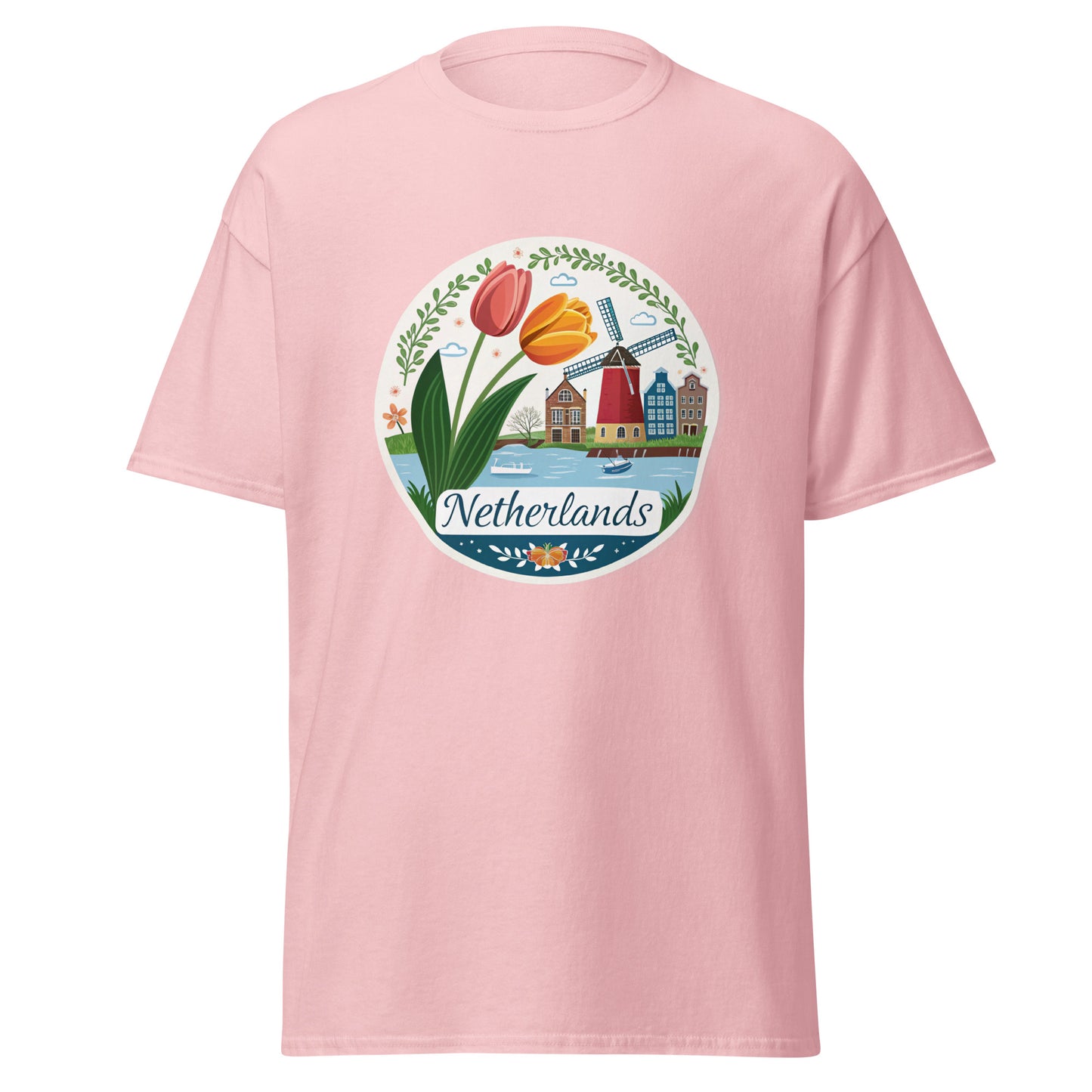 Netherlands - Unisex classic tee with print -RKM Inspiration - 76969077