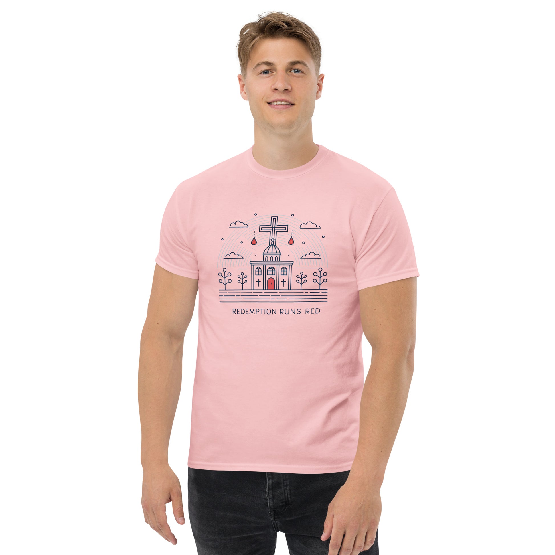 Redemption Runs Red - Unisex classic tee - RKM Inspiration  - 54905938