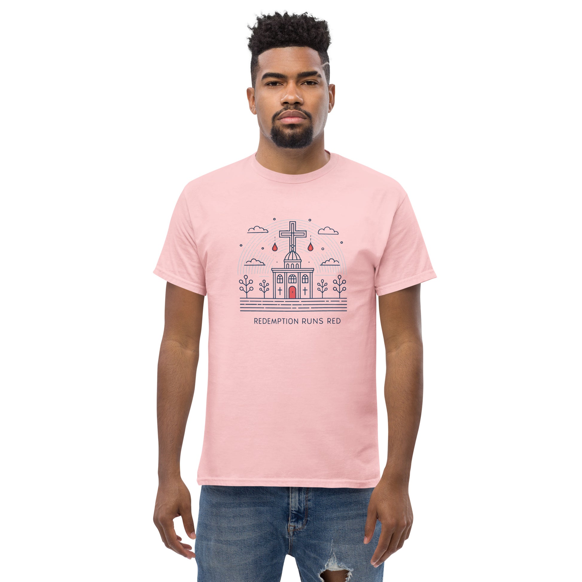 Redemption Runs Red - Unisex classic tee - RKM Inspiration  - 7647992