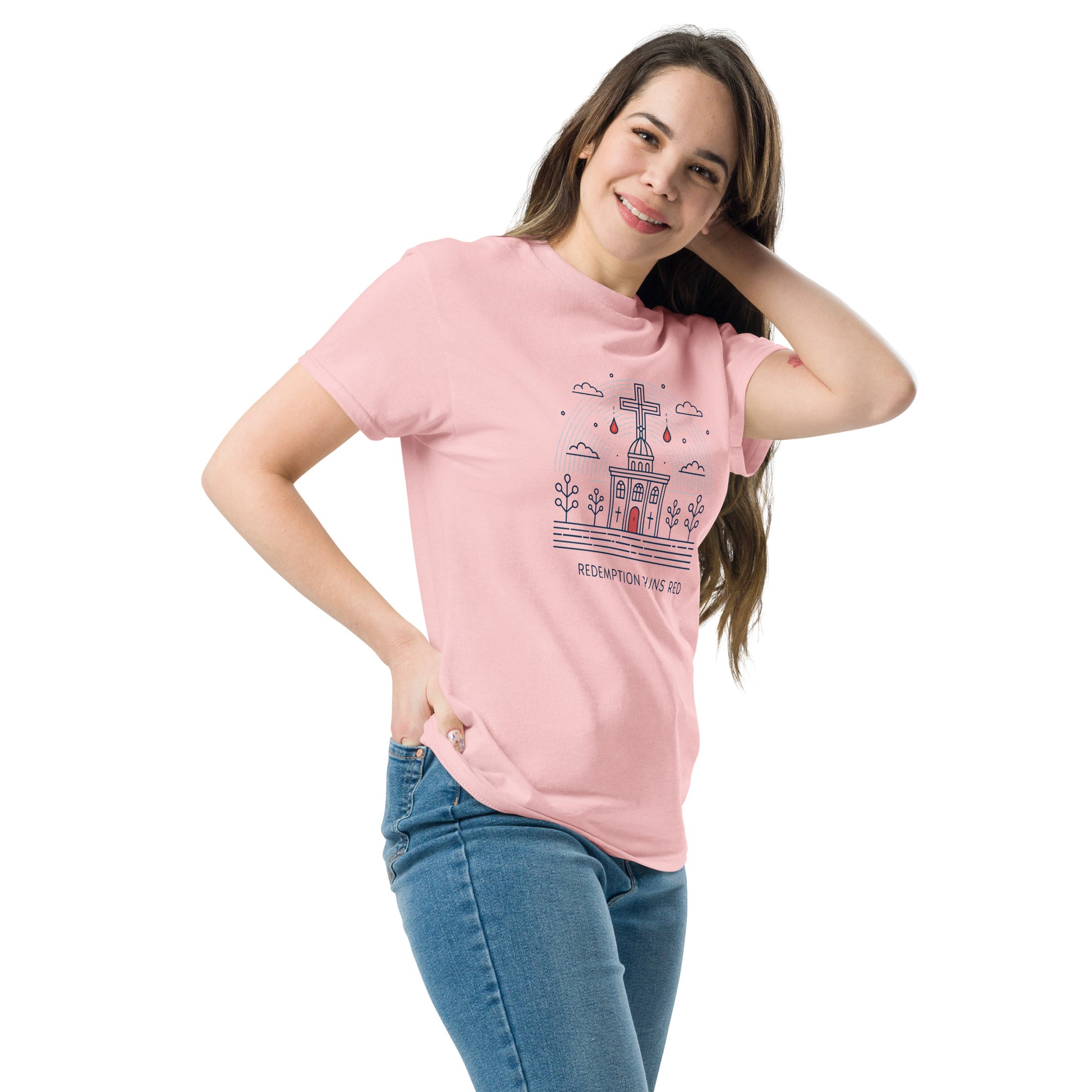 Redemption Runs Red - Unisex classic tee - RKM Inspiration  - 58467559